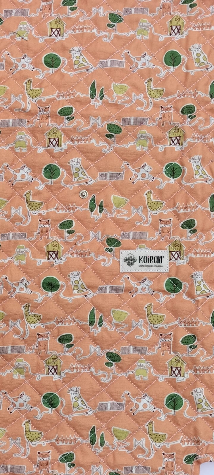 DIAPER CHANGING MAT OLD MAC DONALD PRINT