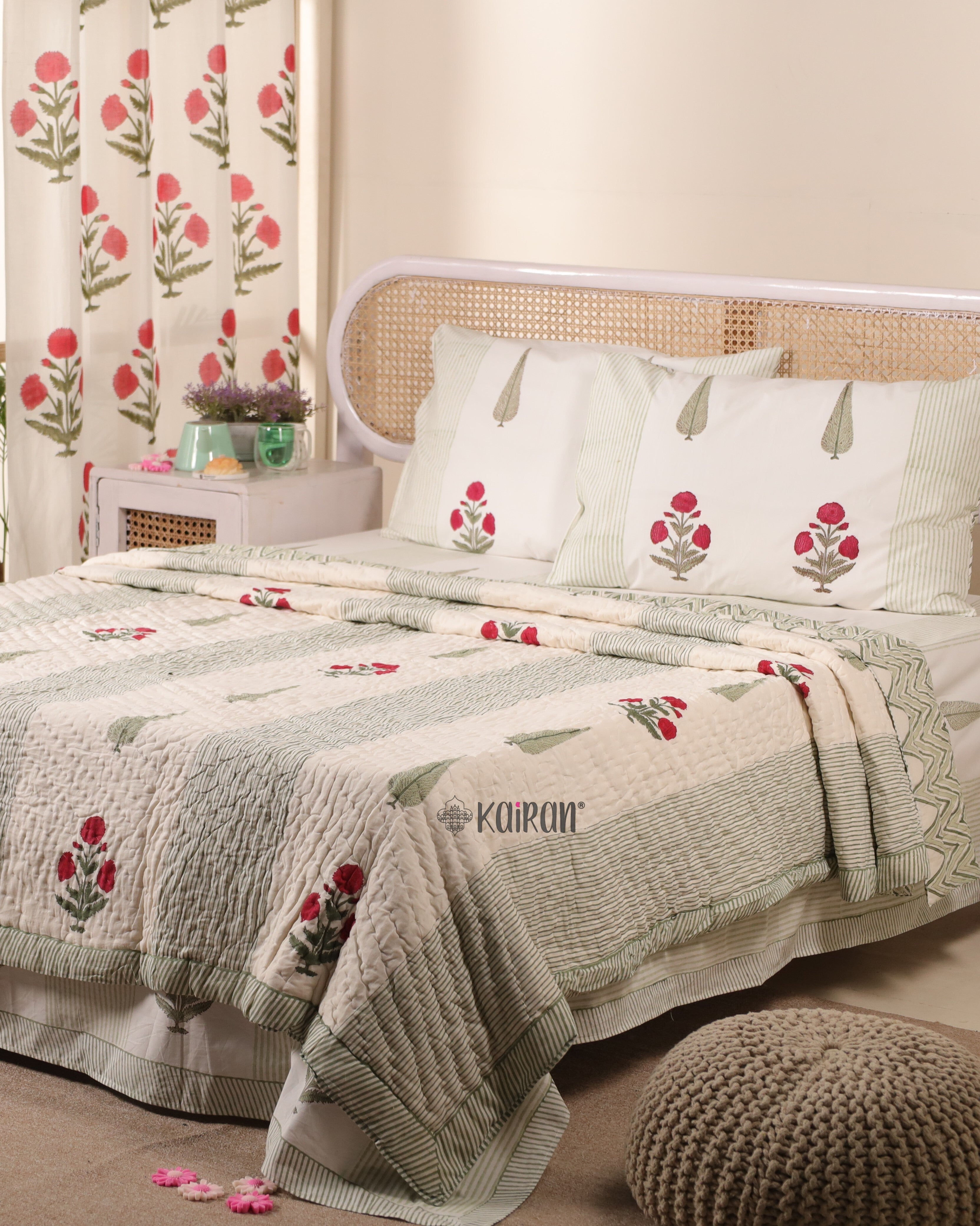 GULMARG HAND BLOCK PRINTED CURTAINS