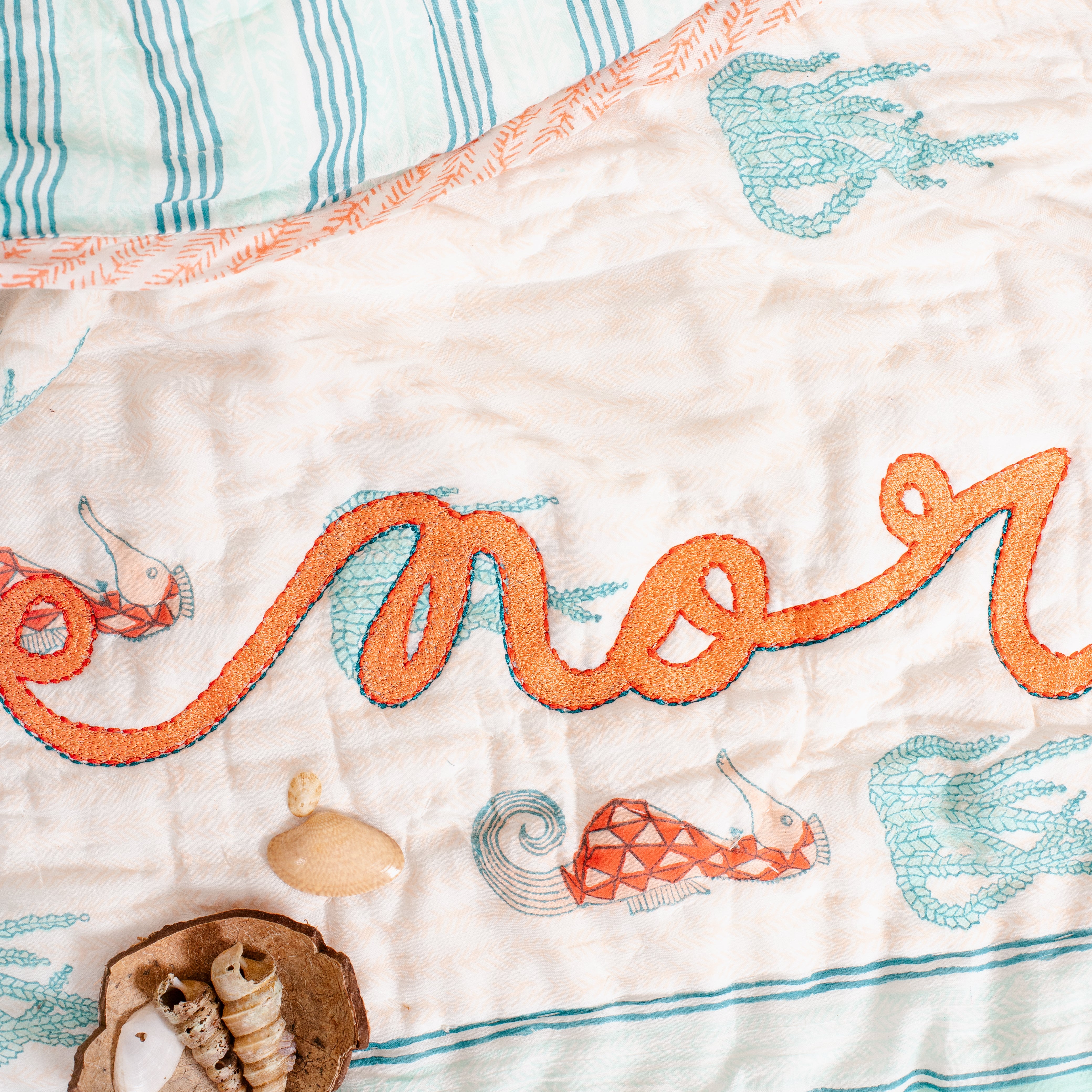 The Sea horse Customized quilt for kids