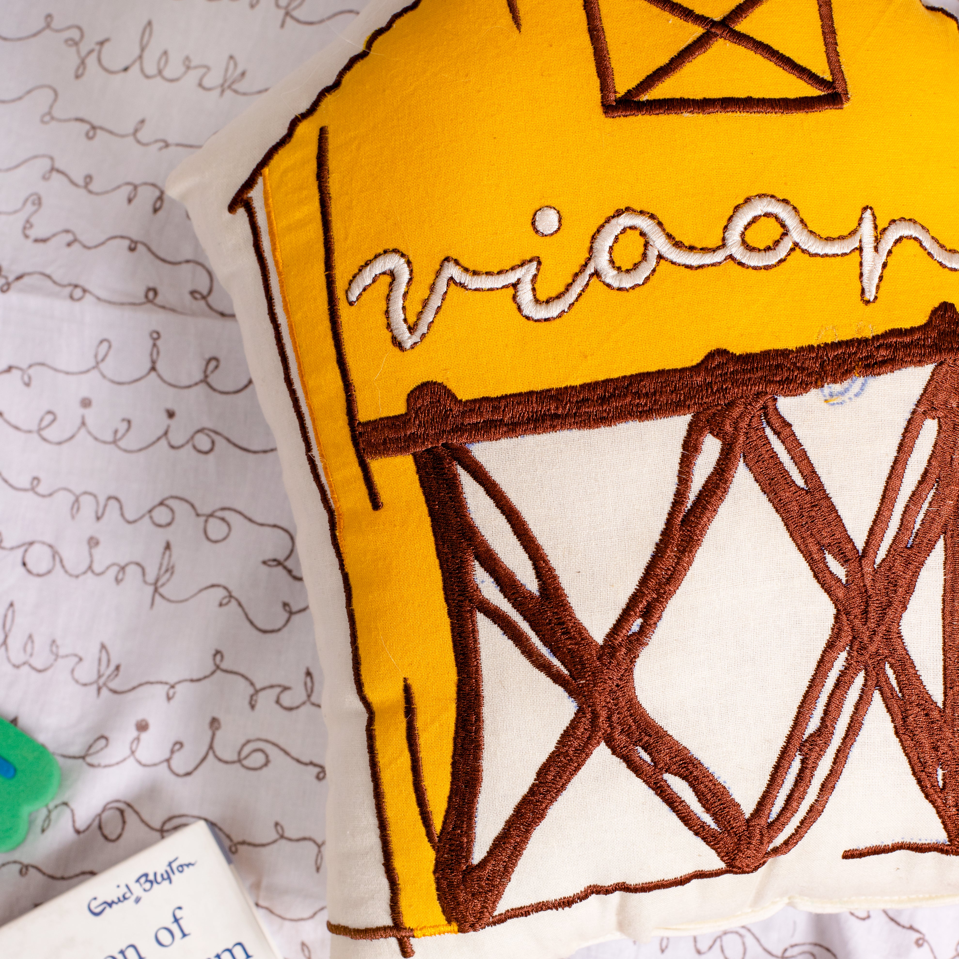 House shaped cushions