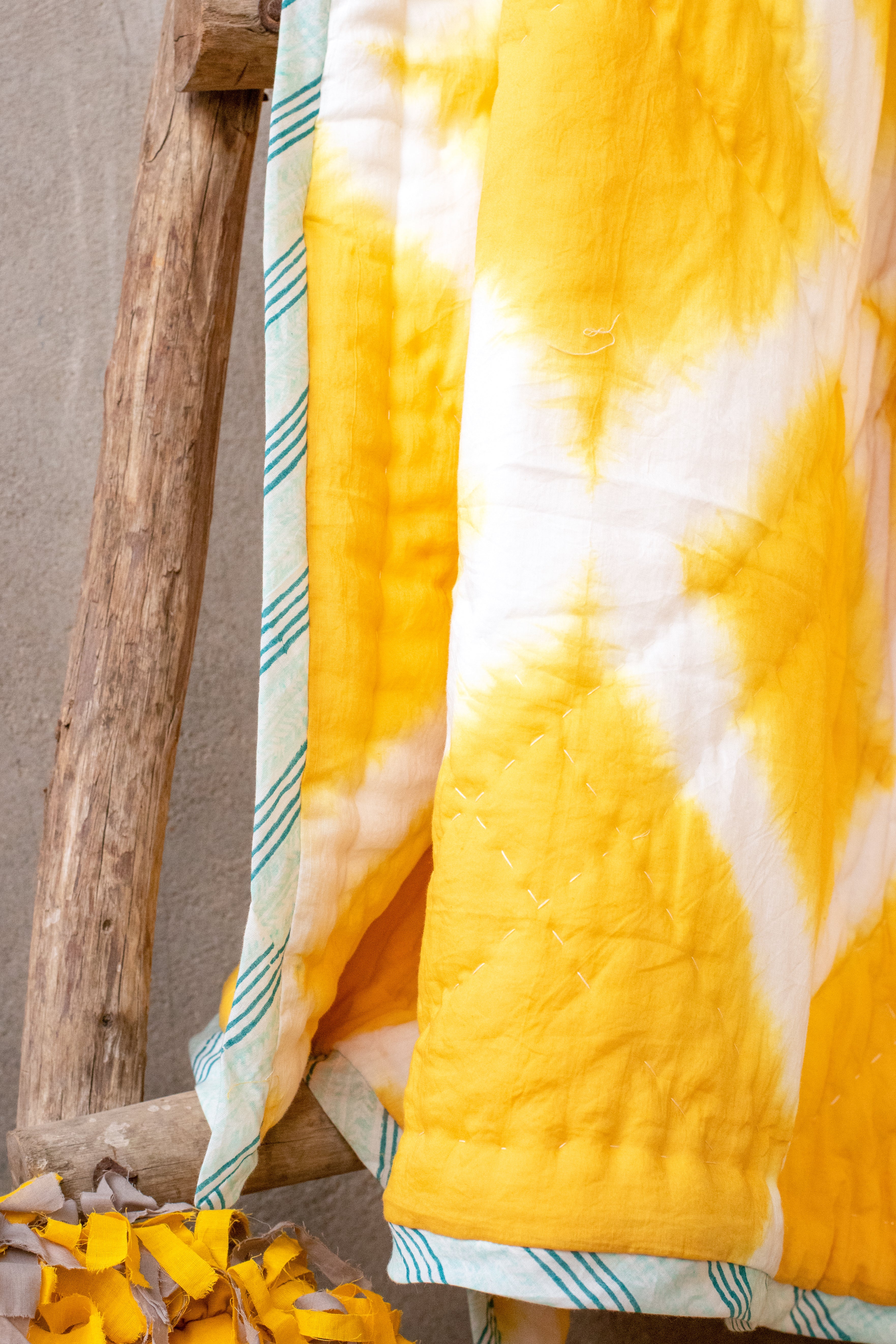 Yellow Customized quilt for kids