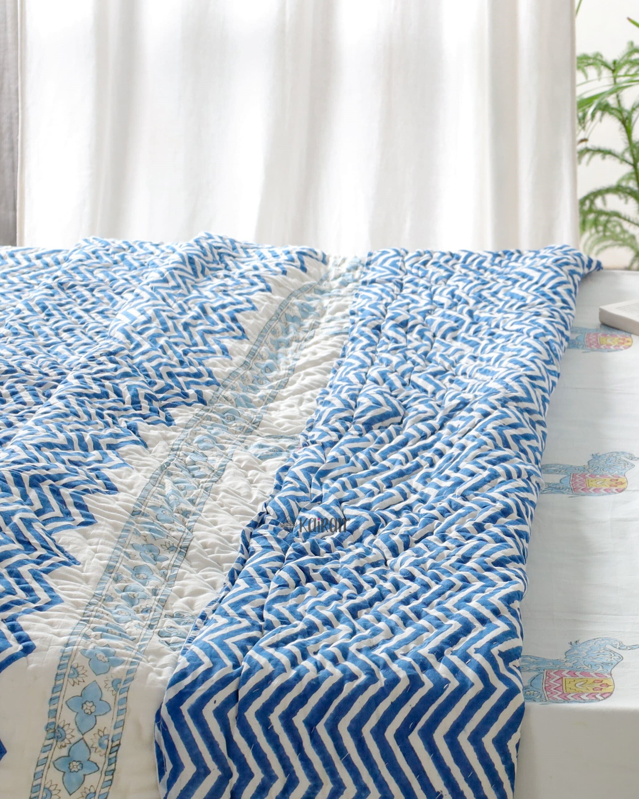 JAIPUR HAND BLOCK PRINTED QUILT