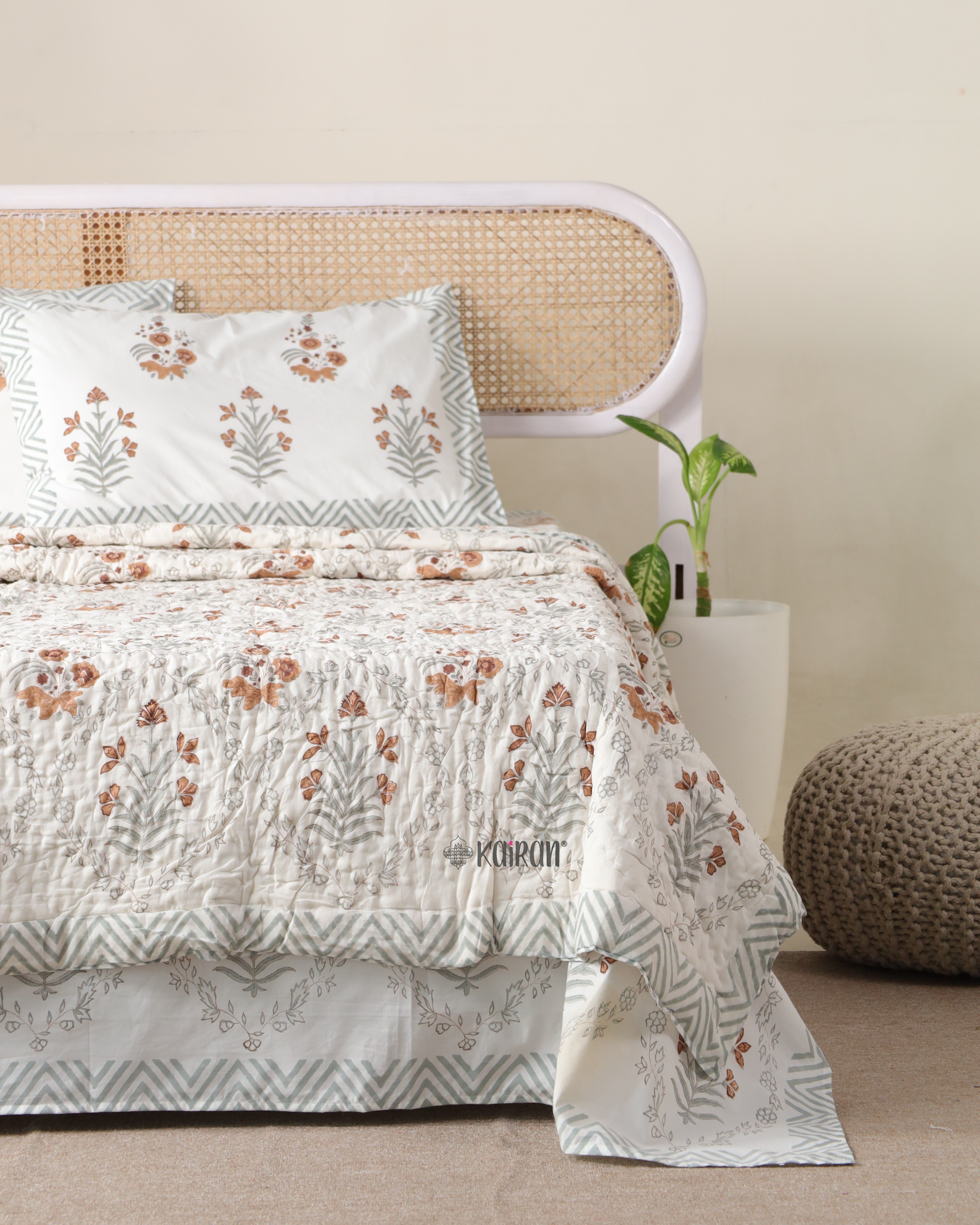 JAISALMER HAND BLOCK PRINTED BEDDING SET