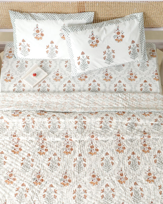 JAISALMER HAND BLOCK PRINTED BEDDING SET