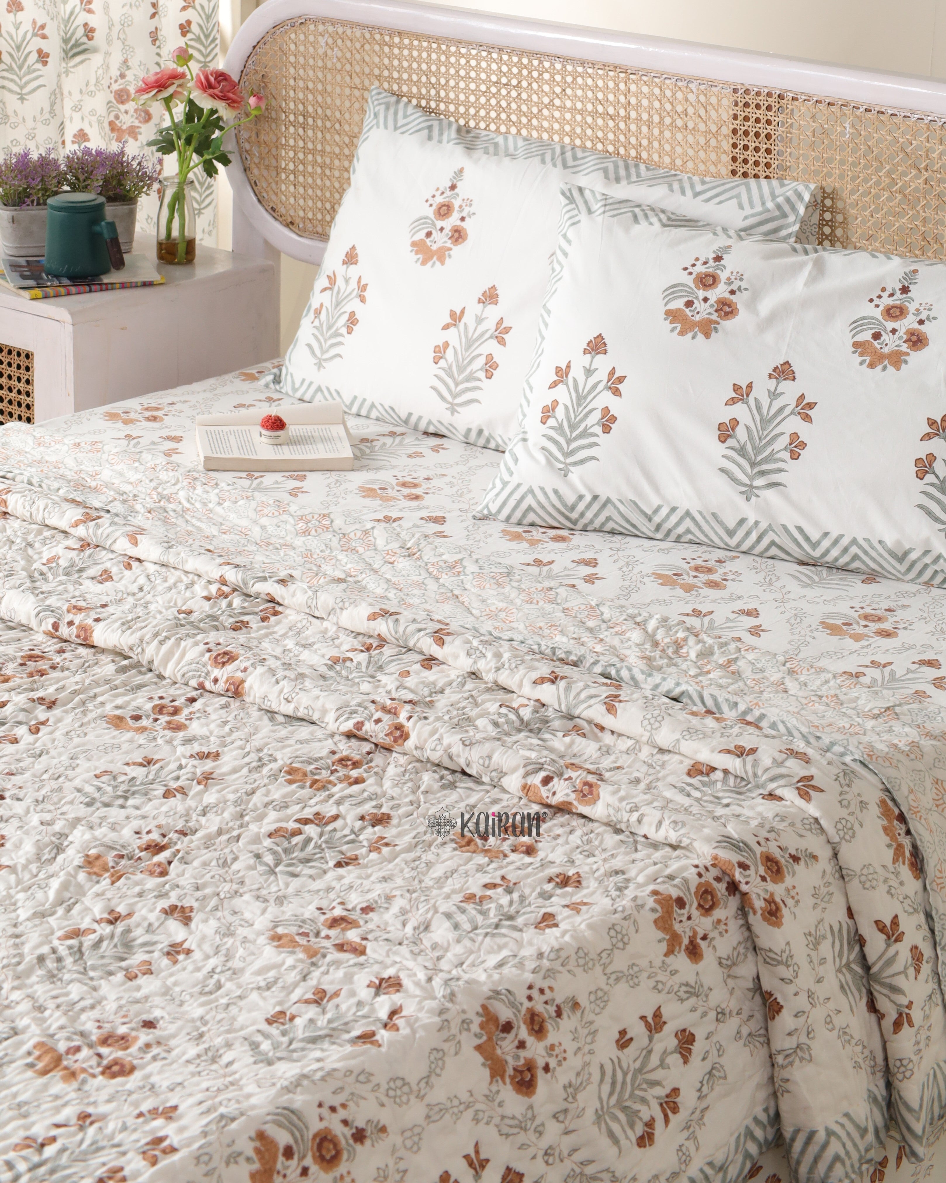 JAISALMER HAND BLOCK PRINTED BEDDING SET
