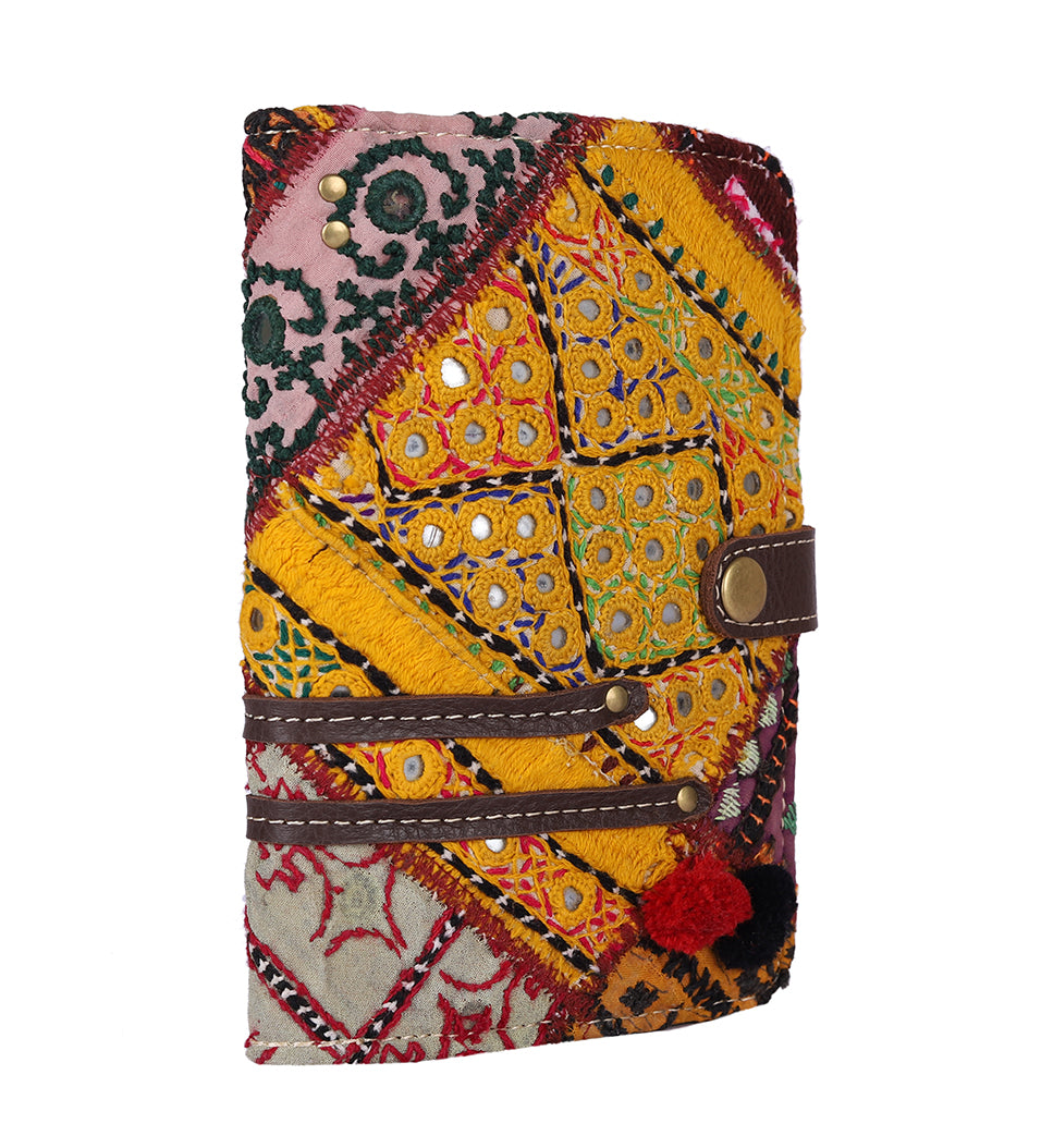 MULTI COLOUR Handcrafted - Meraki Passport Cover