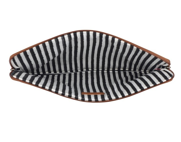 Black-White Handcrafted- Meraki Laptop Sleeve