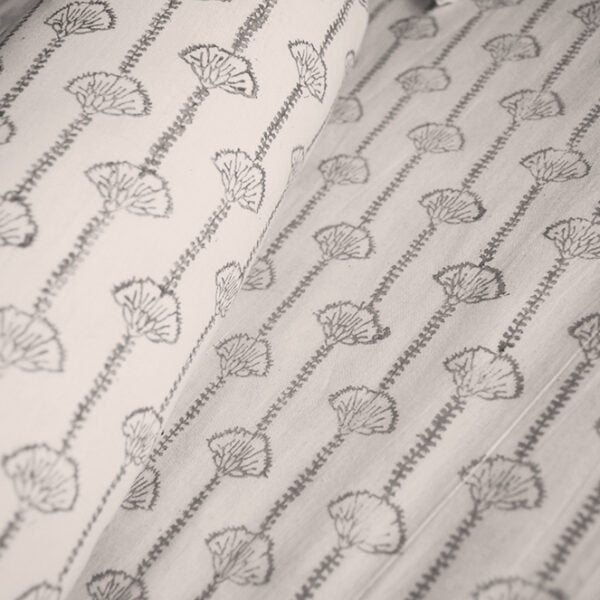 The Chirping Birds – Hand Block Print Cotton Crib Sheet
