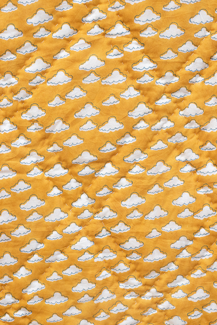 The Roaring Prince – Hand Block Print Reversible Cotton Quilt for Kids