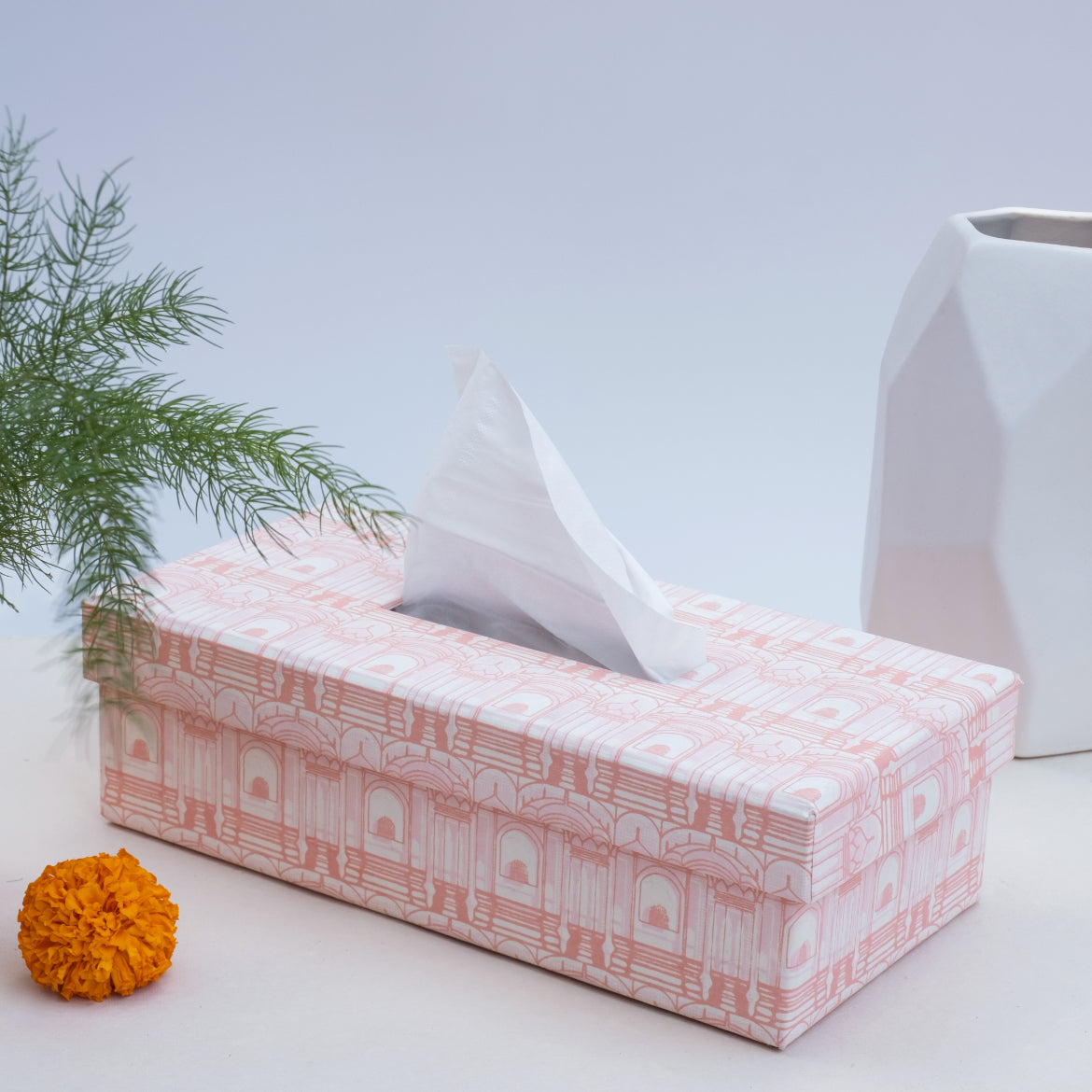Kairan Signature Print Handmade Tissue Holder