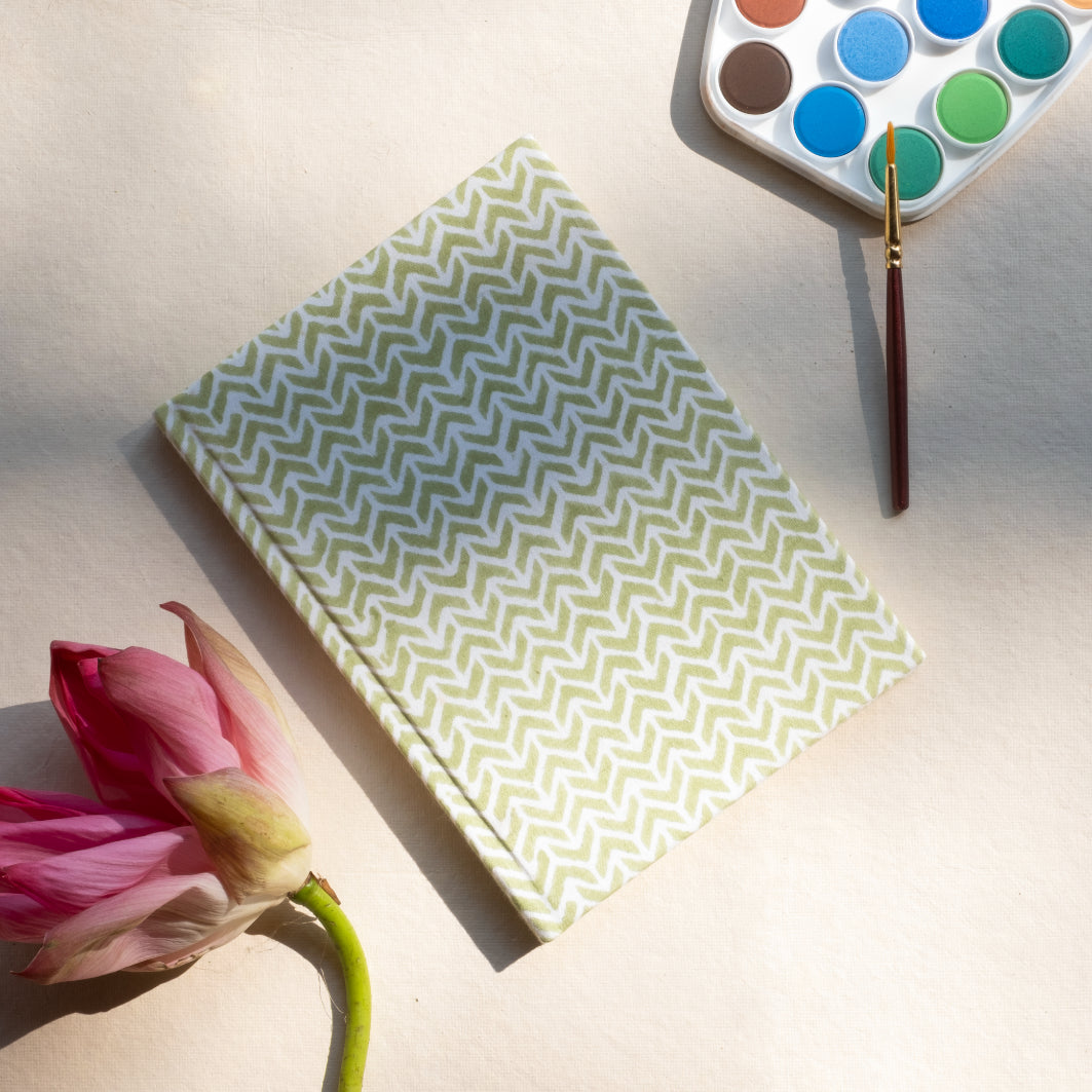 Pastel Geo Handmade Journal