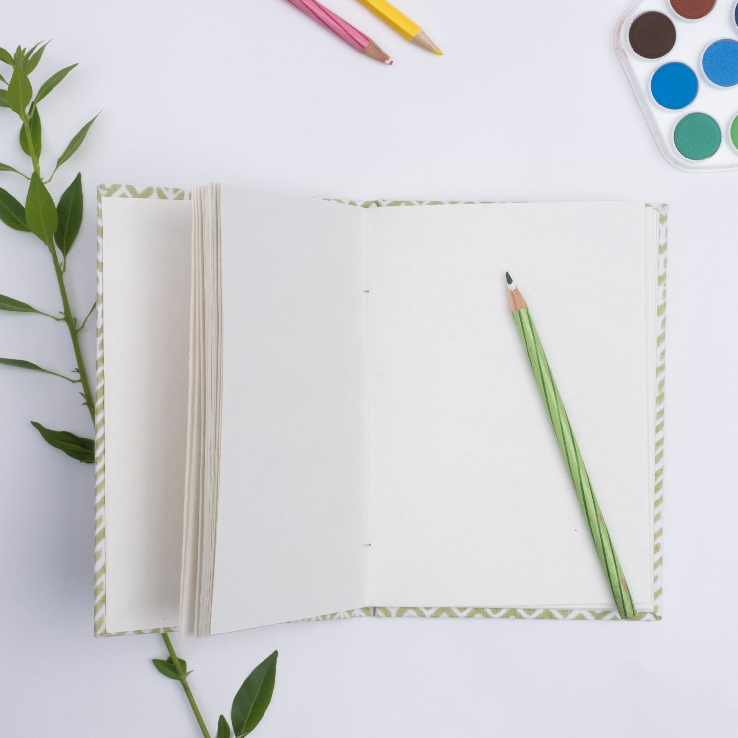 Pastel Geo Handmade Journal