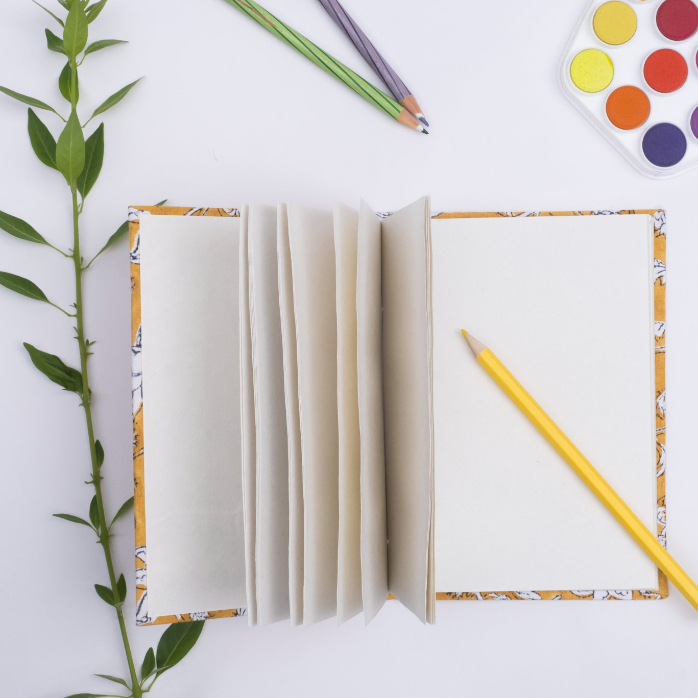 Autumn Florals Handmade Journal