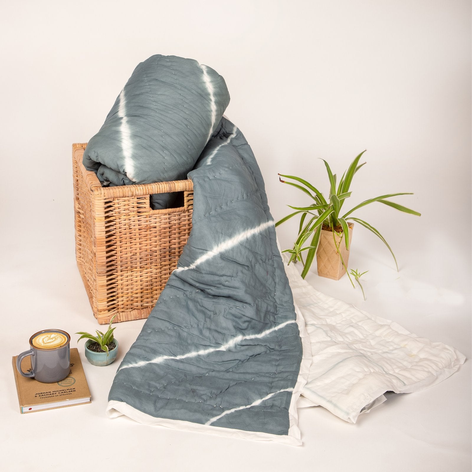 Leheriya – Shibori Dyed Jaipuri Cotton Quilt