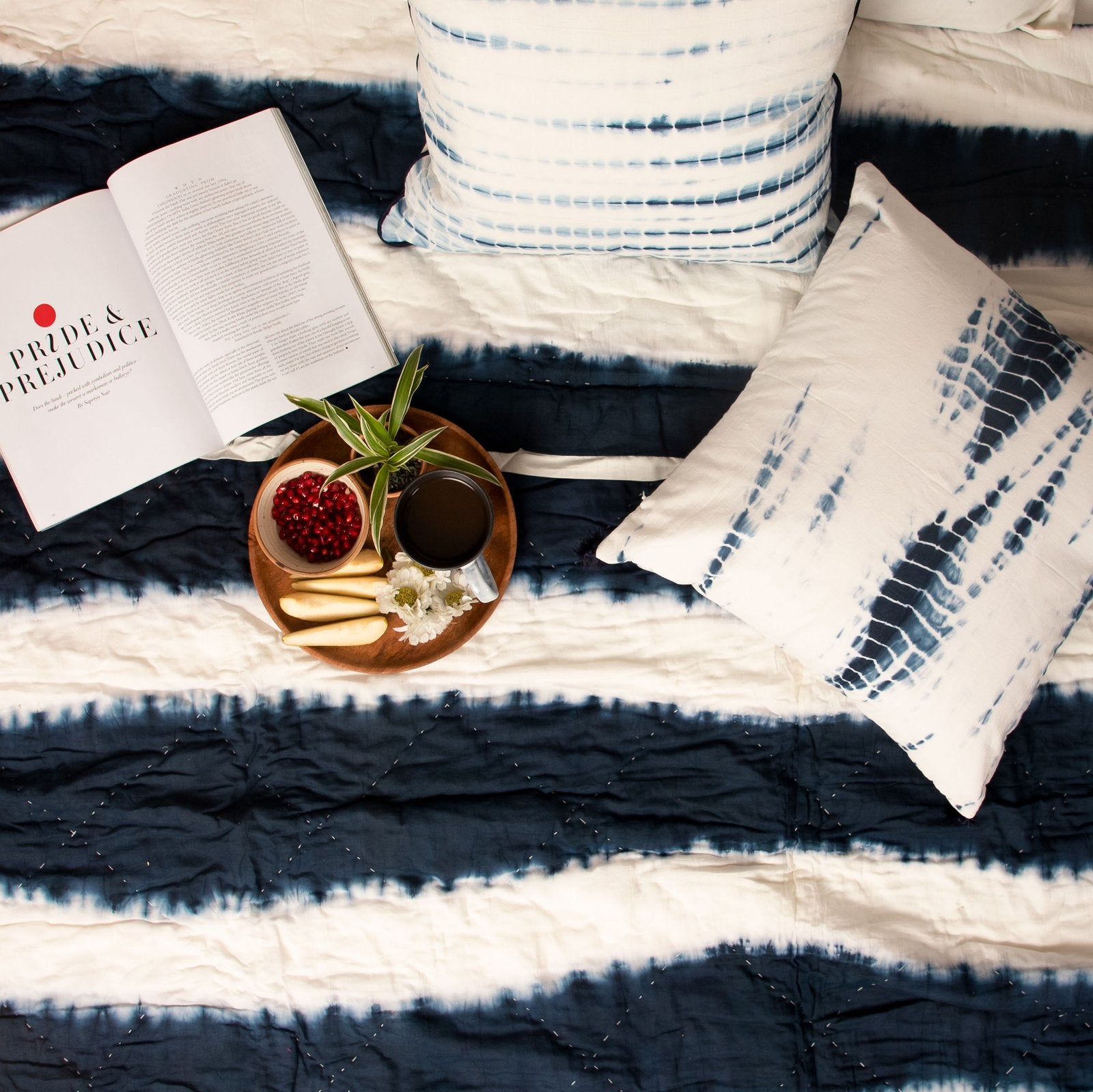 Dhari – Shibori Dyed Single & Double Jaipuri Cotton Quilt