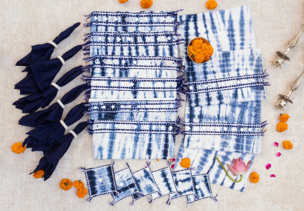 Nakkashi Handcrafted Table Linen Gift Box