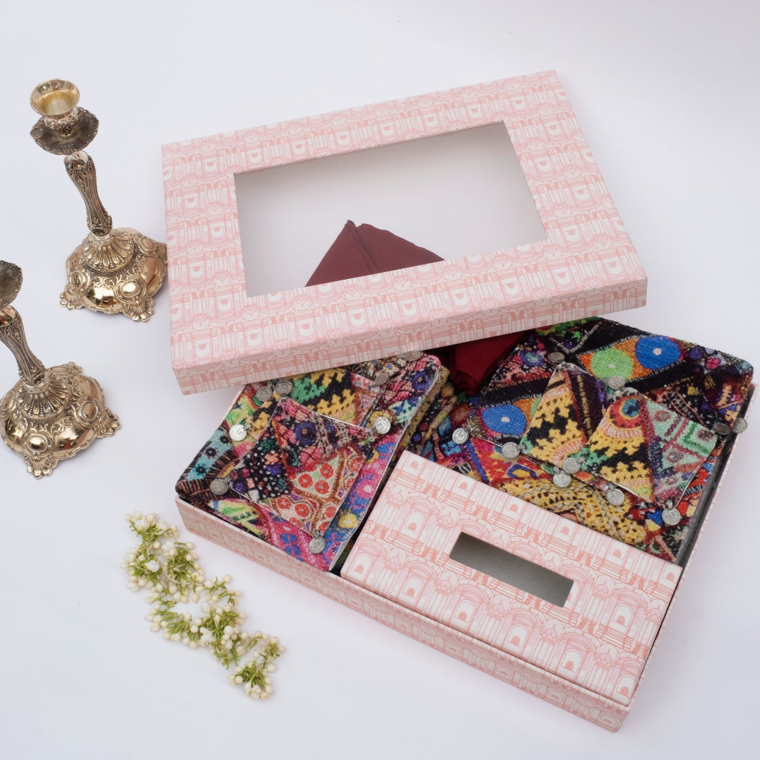 Sundara Handcrafted Table Linen Gift Box
