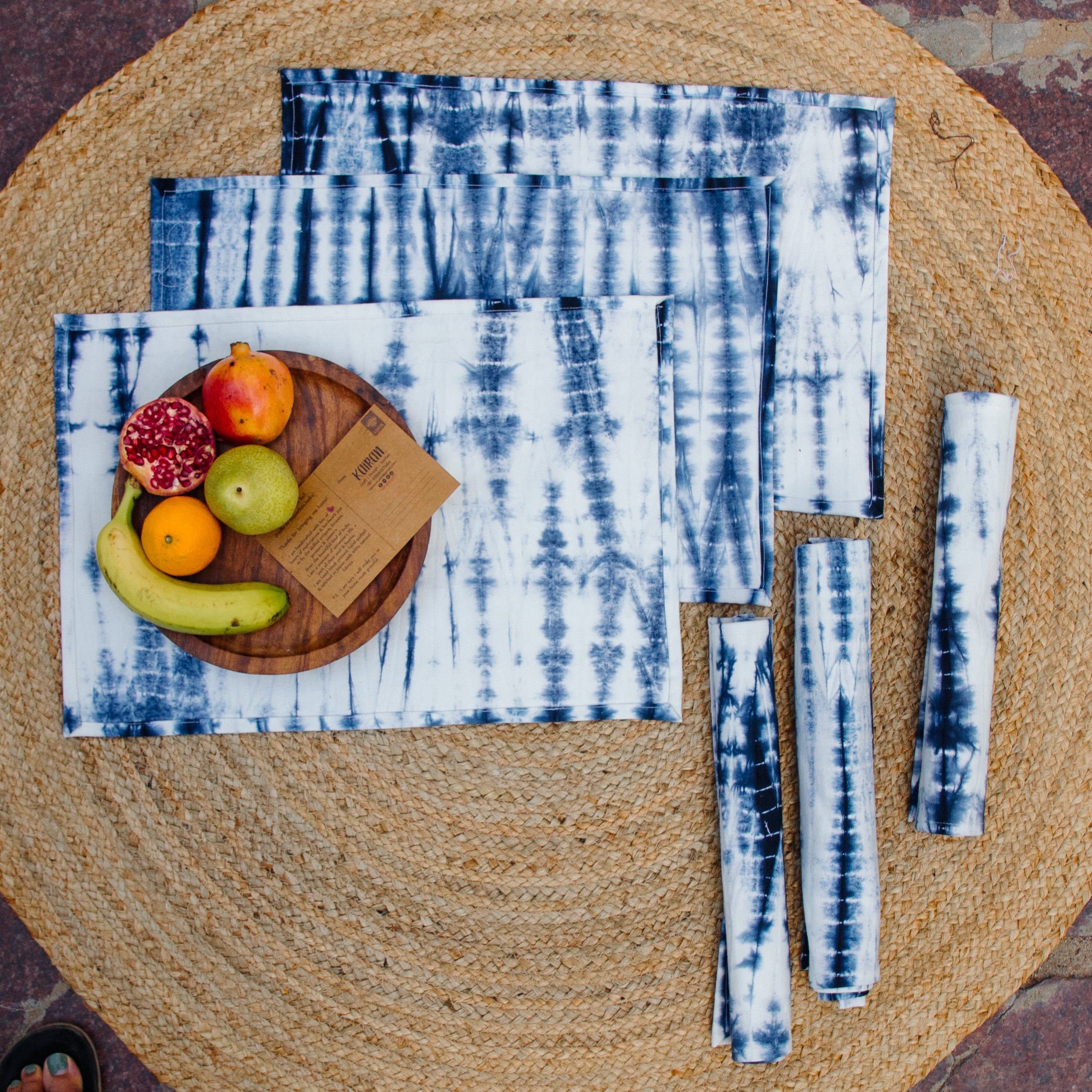 Neel Handcrafted Table Linen Gift Box -