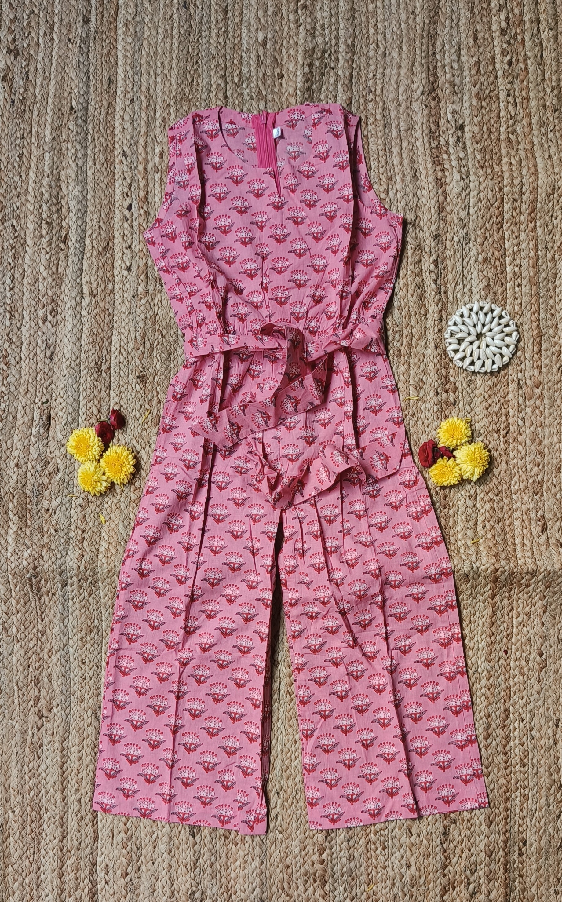 Pink jumpsuit