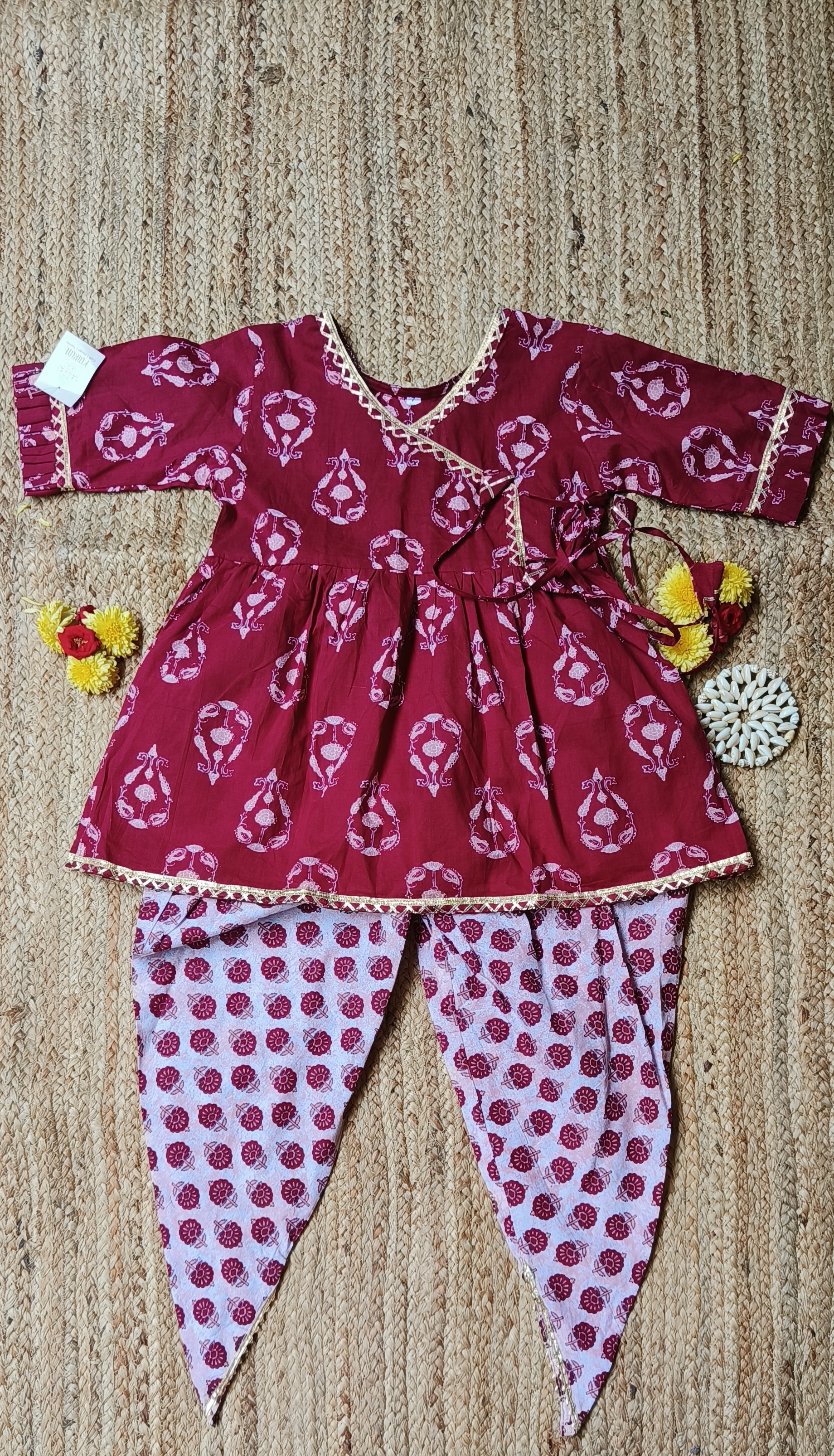 Maroon Angrakha