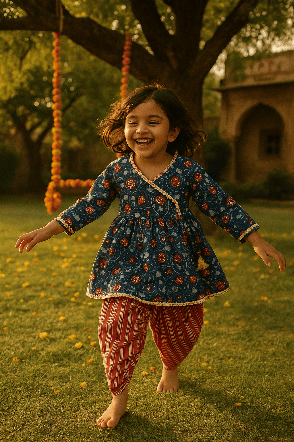 Blue Angrakha