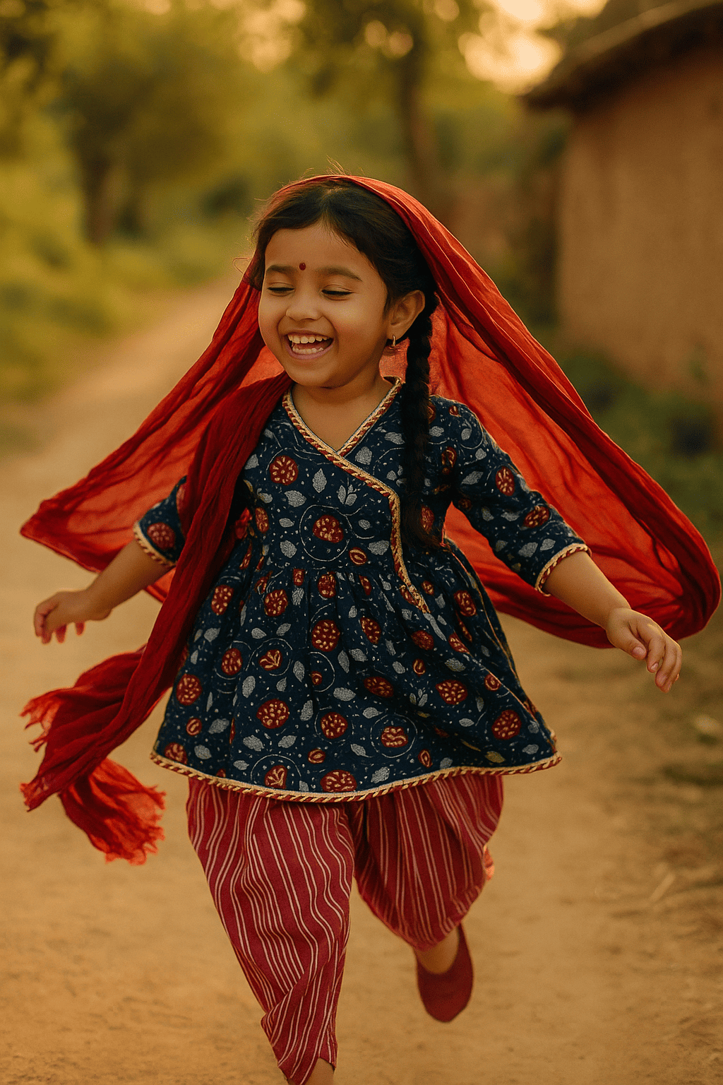 Blue Angrakha