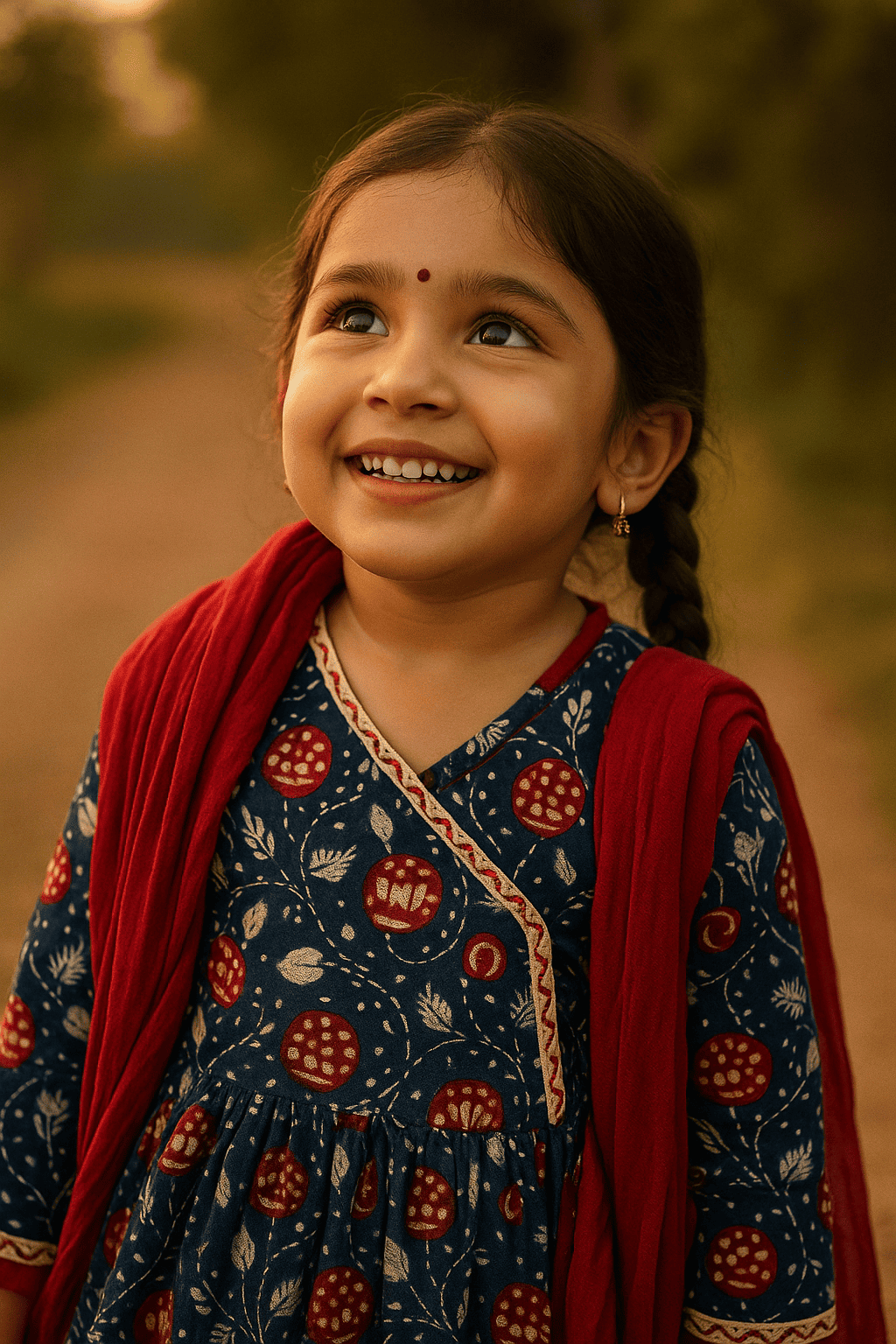 Blue Angrakha