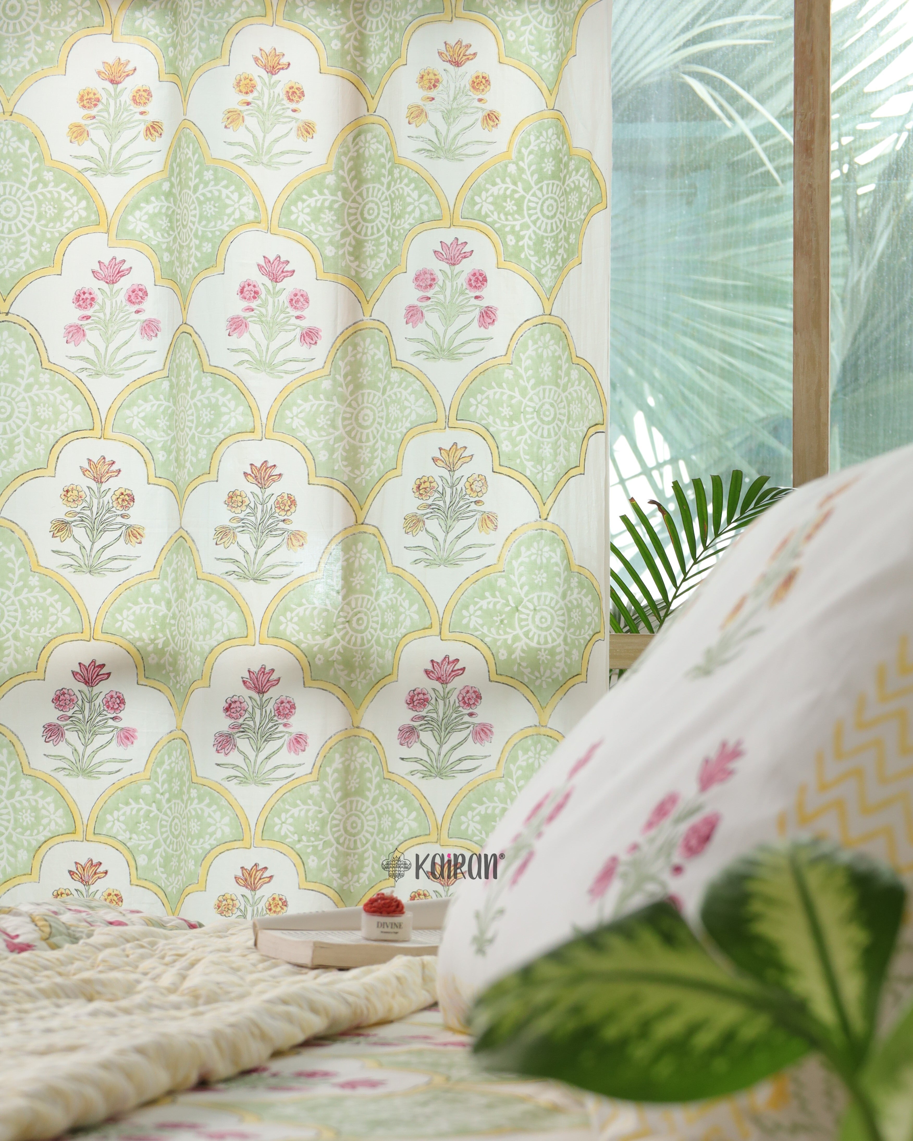 LUCKNOW HAND BLOCK PRINTED CURTAINS