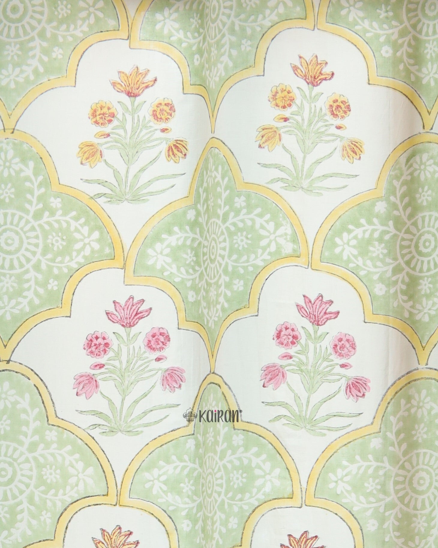 LUCKNOW HAND BLOCK PRINTED CURTAINS