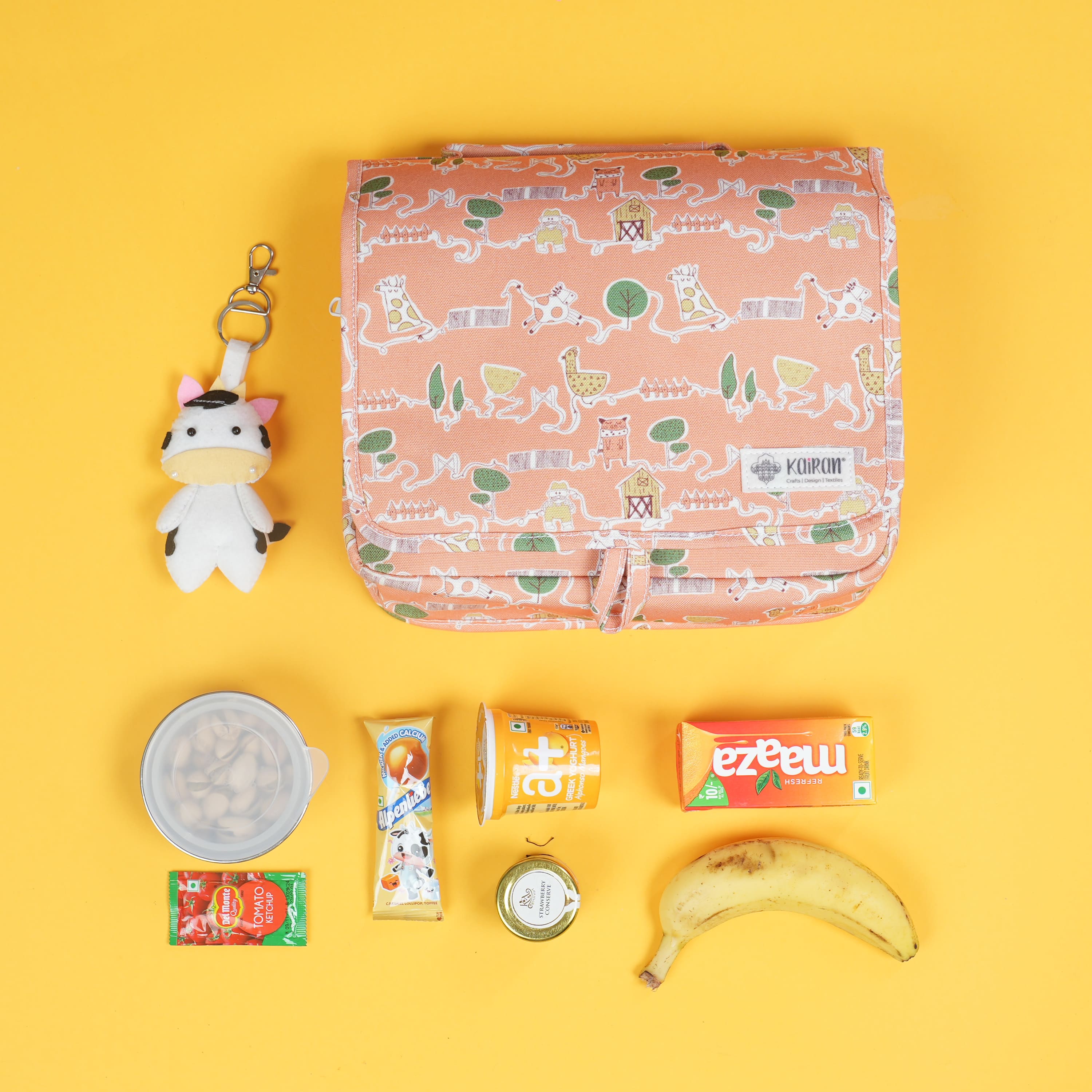 Lunch Bag Old MacDonald Print Personalized Bag