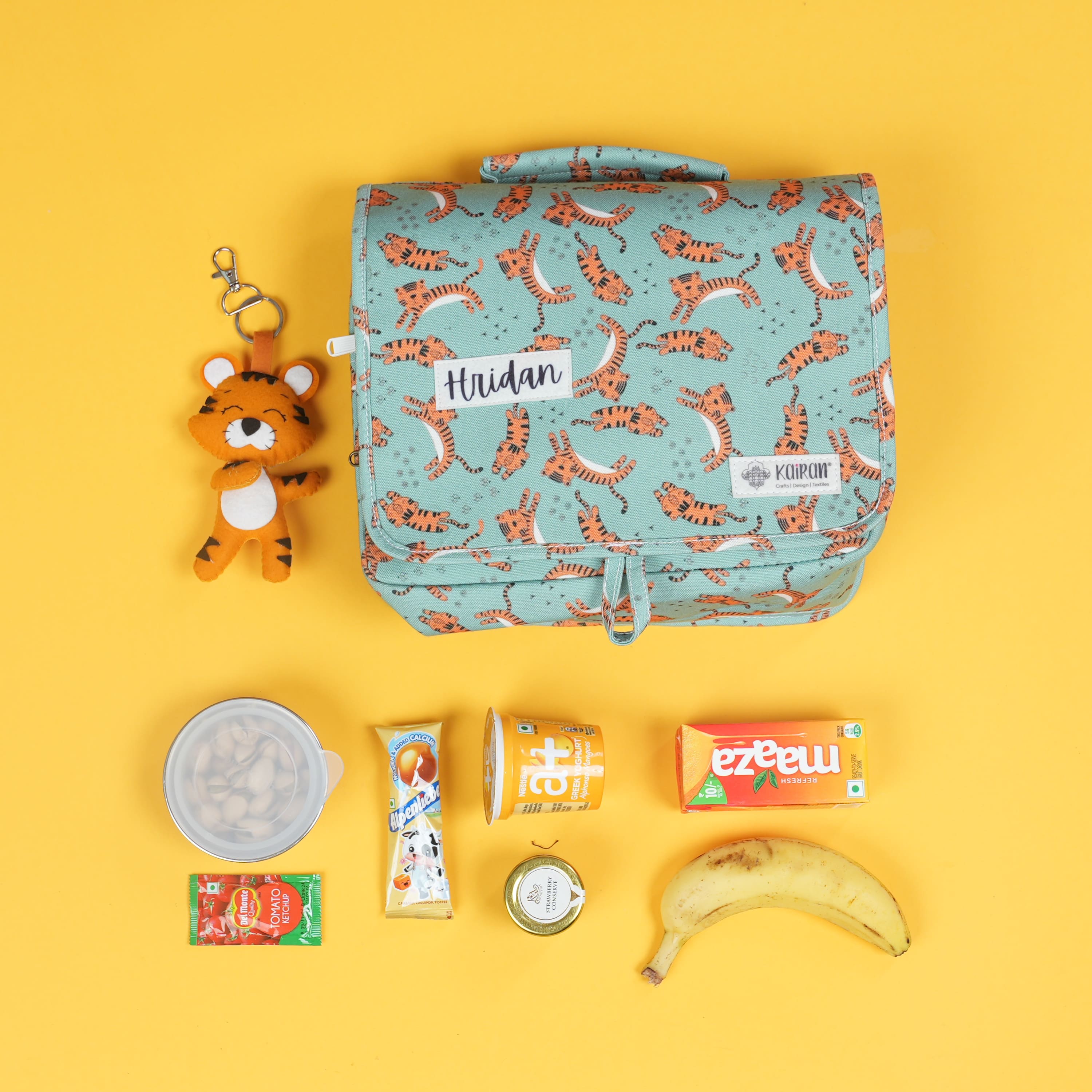 Lunch Bag Little Tiger Print Personalized Bag