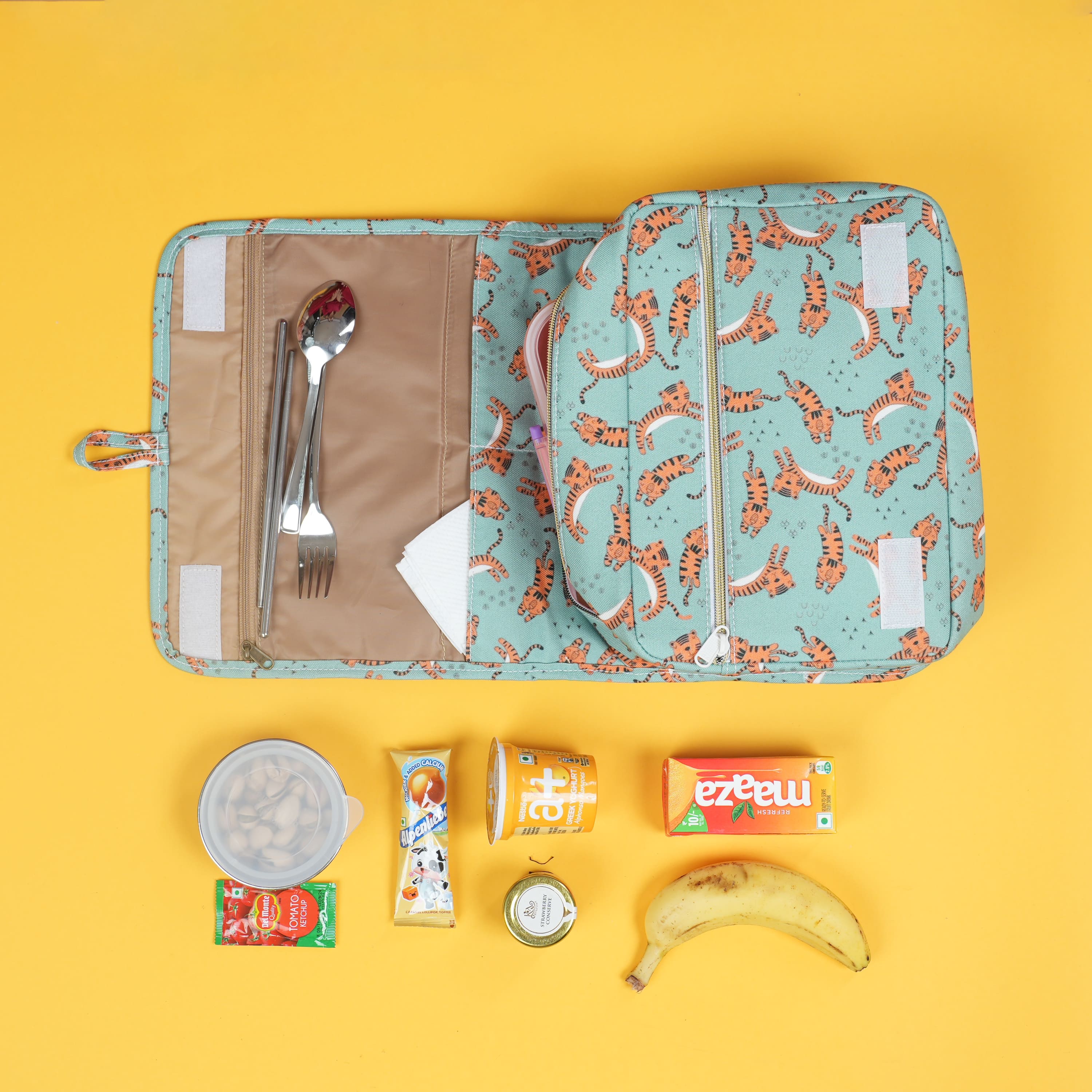Lunch Bag Little Tiger Print Personalized Bag