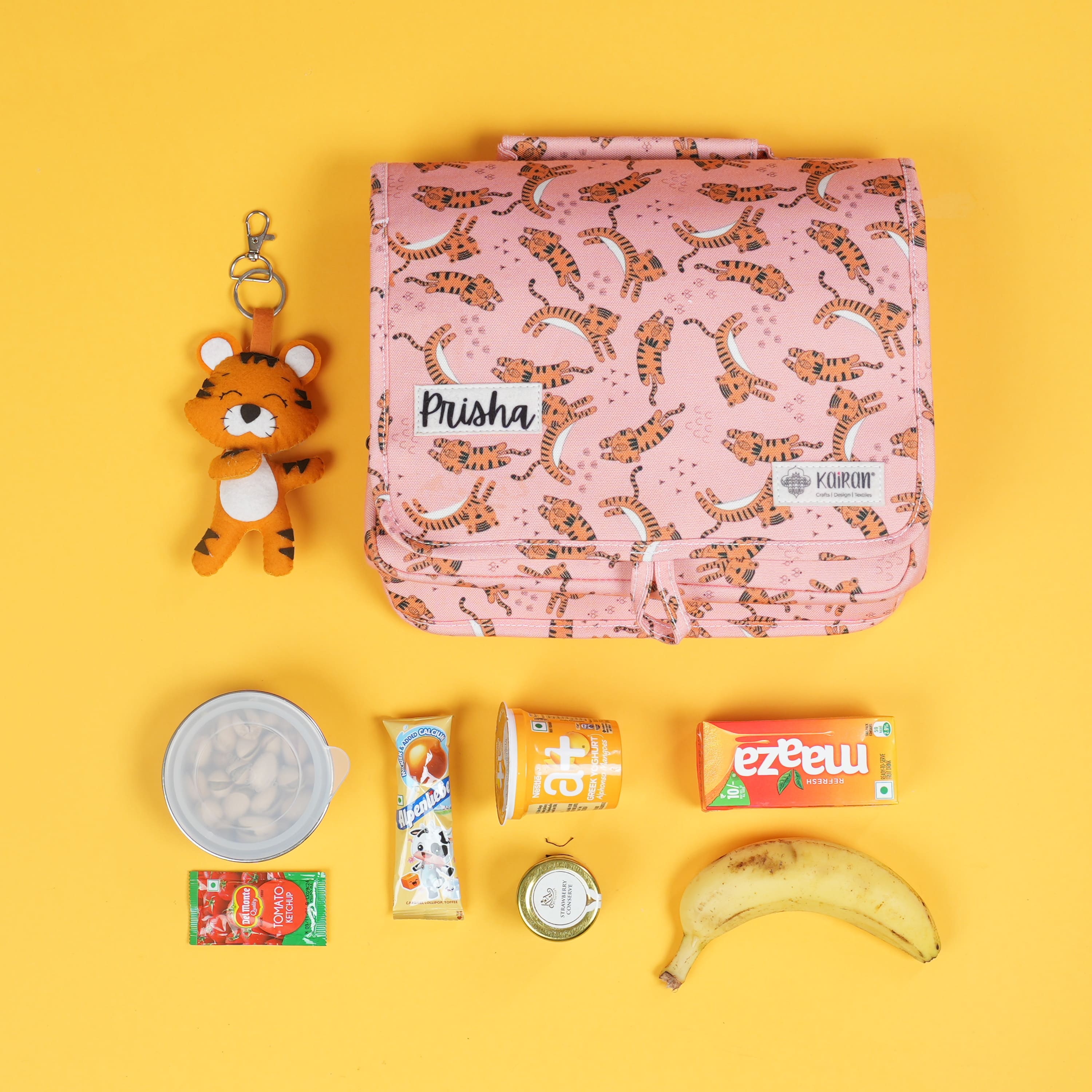 Lunch Bag Little Tigress Print Personalized Bag