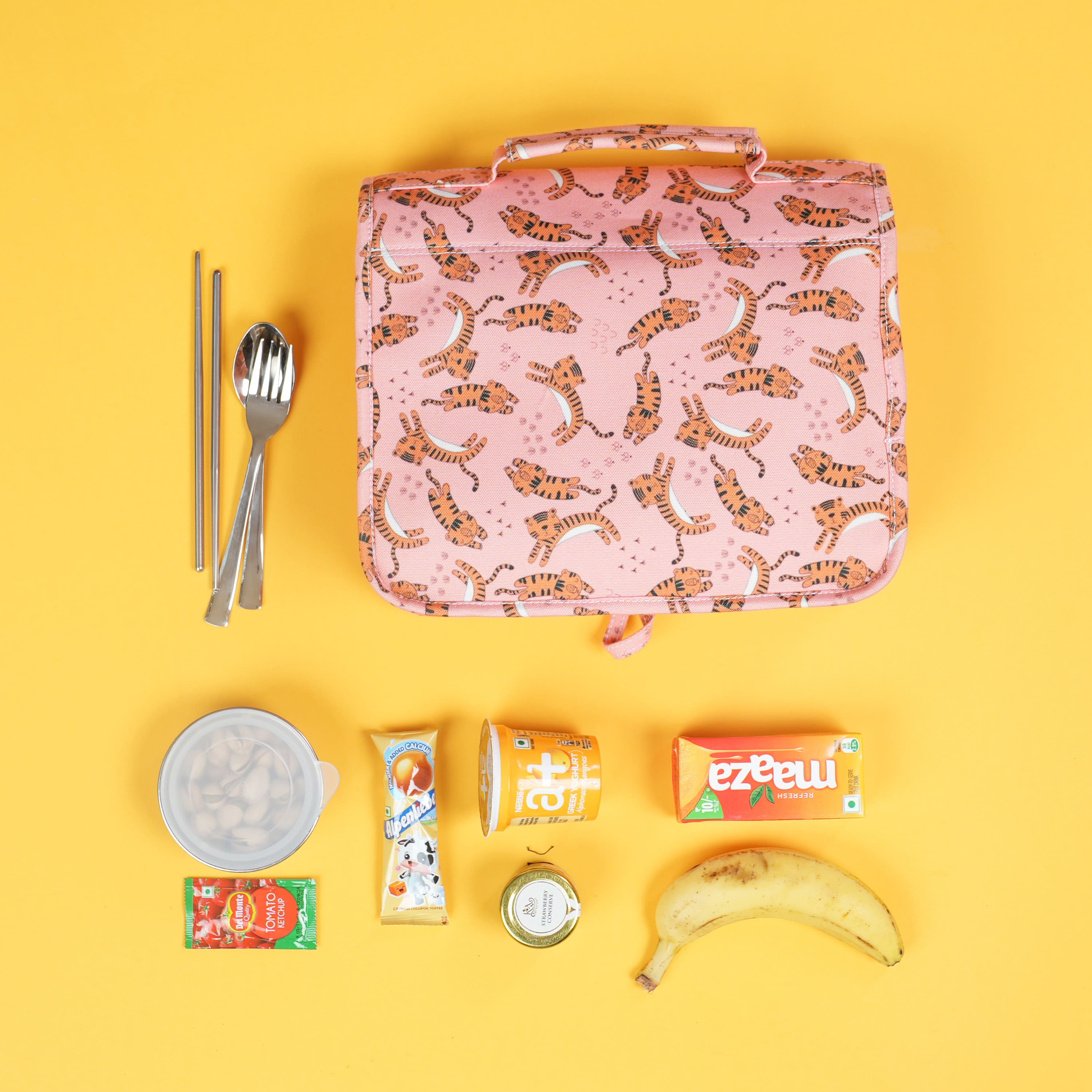 Lunch Bag Little Tigress Print Personalized Bag