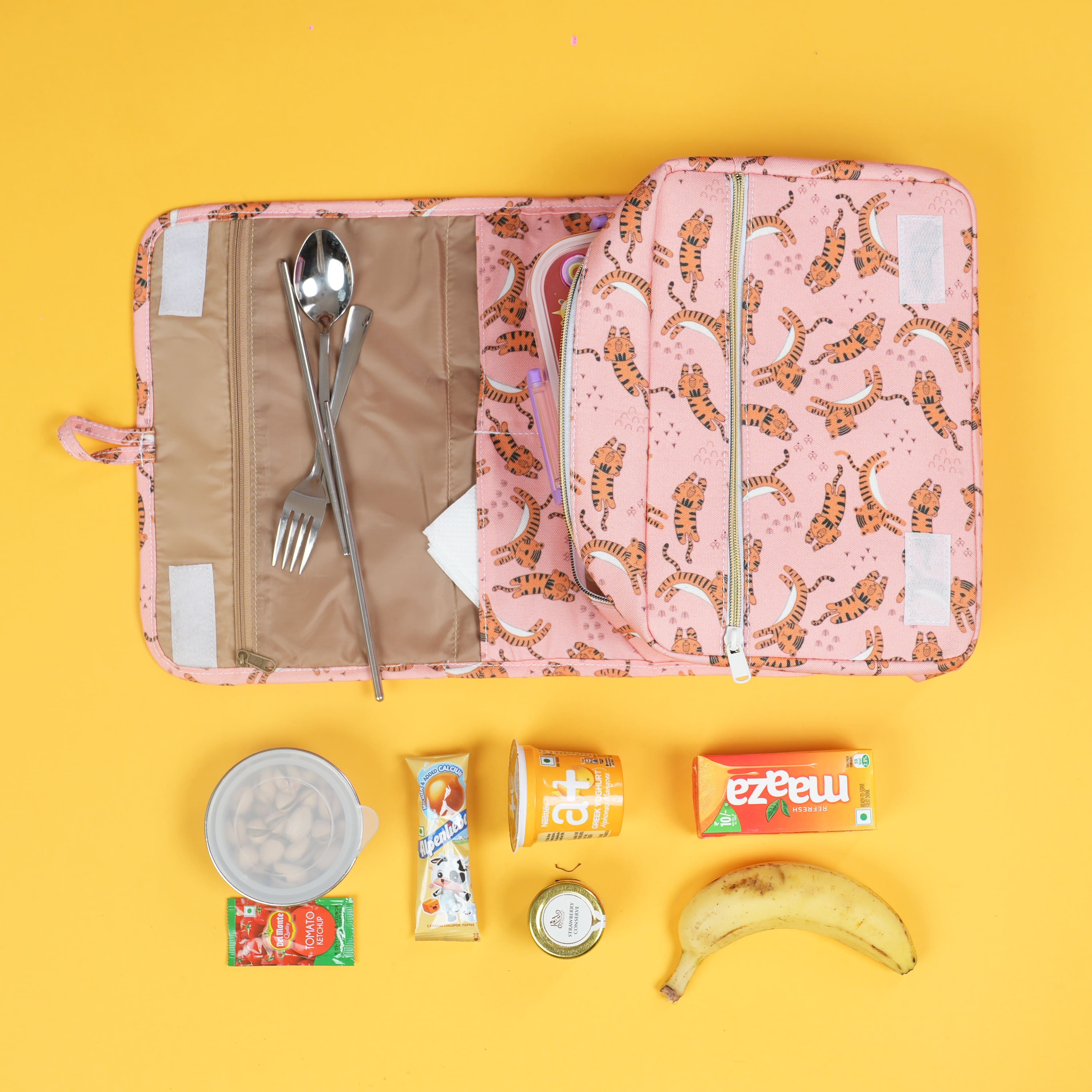 Lunch Bag Little Tigress Print Personalized Bag