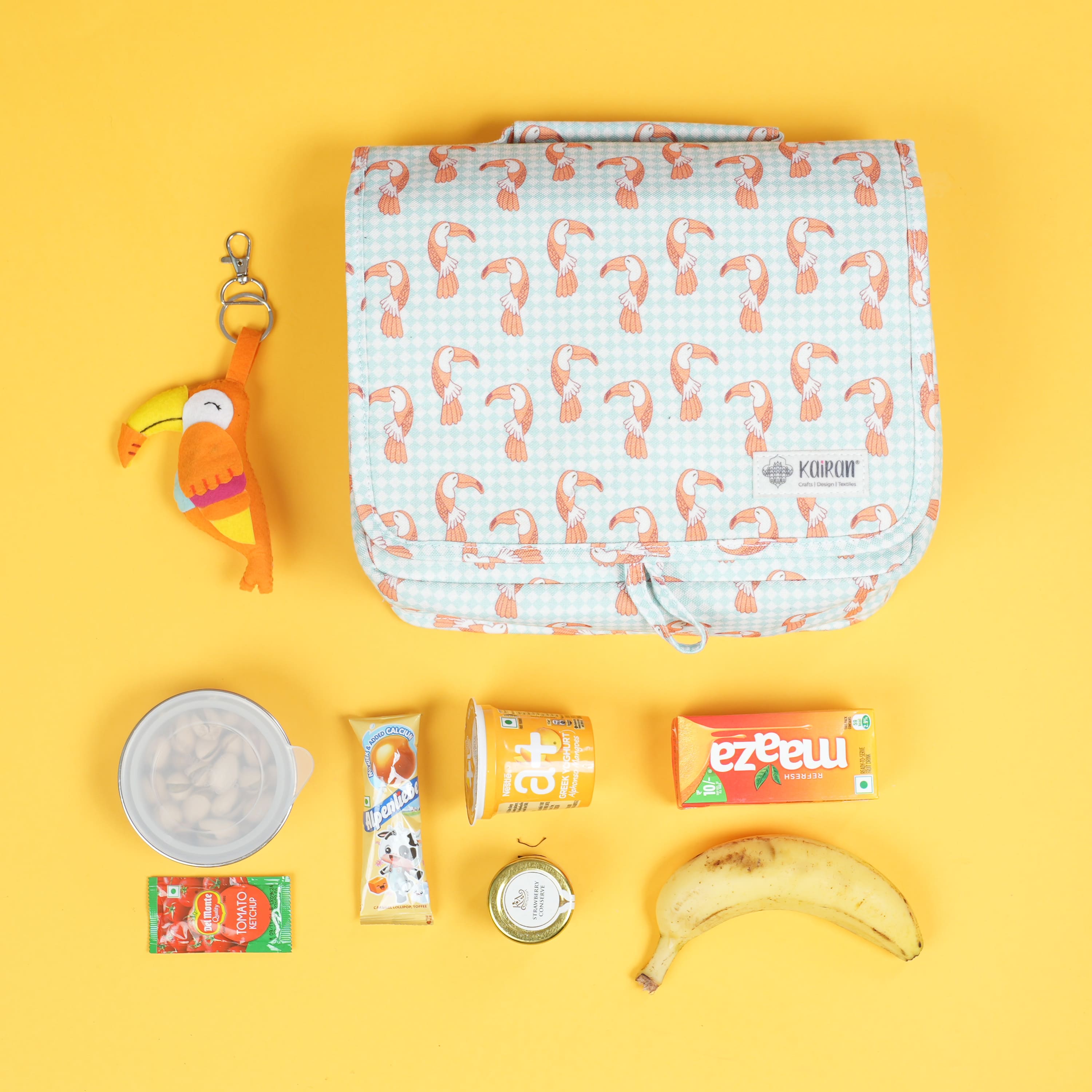 Lunch Bag Toucan Print Personalized Bag