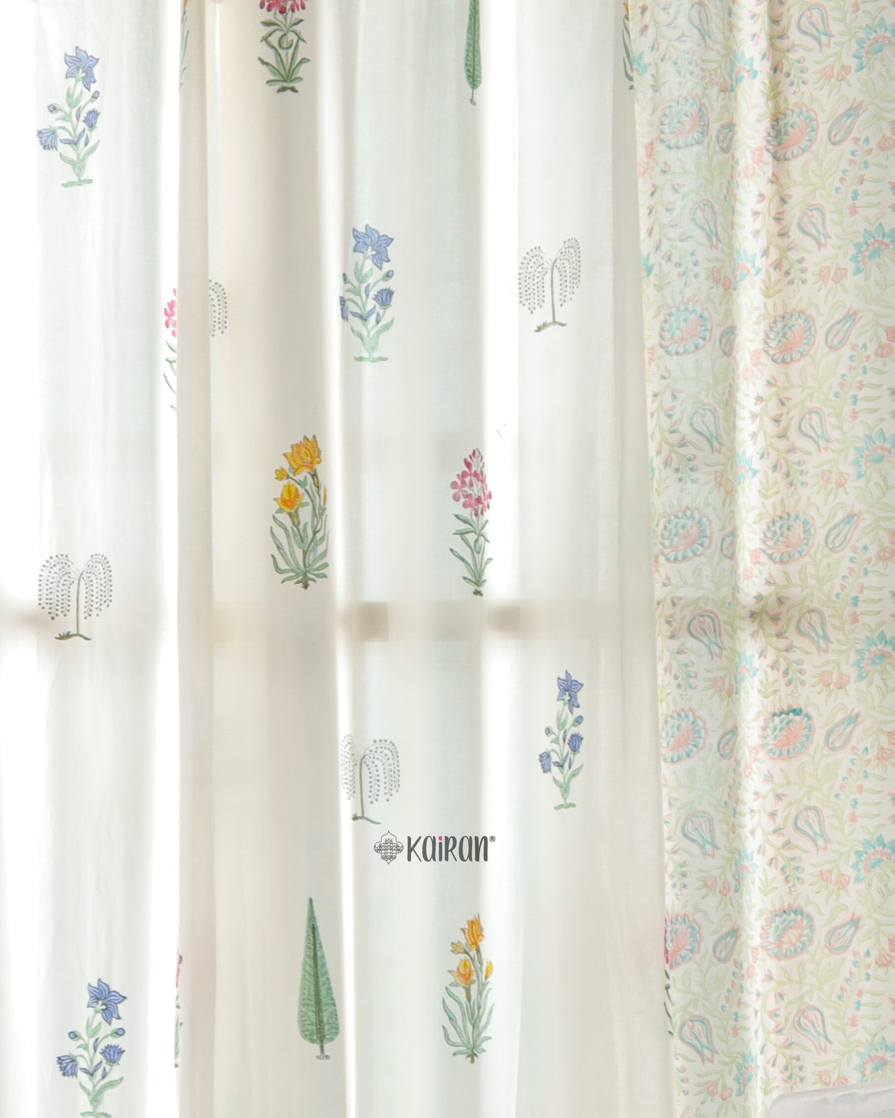 MADURAI HAND BLOCK PRINTED CURTAINS
