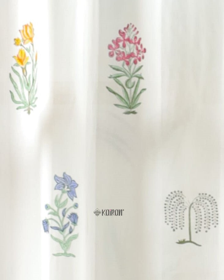 MADURAI HAND BLOCK PRINTED CURTAINS