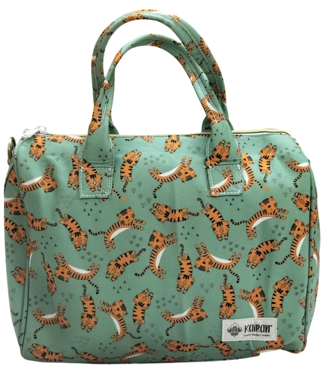 Mini Duffle/Diaper Little Tiger print Personalised Bag