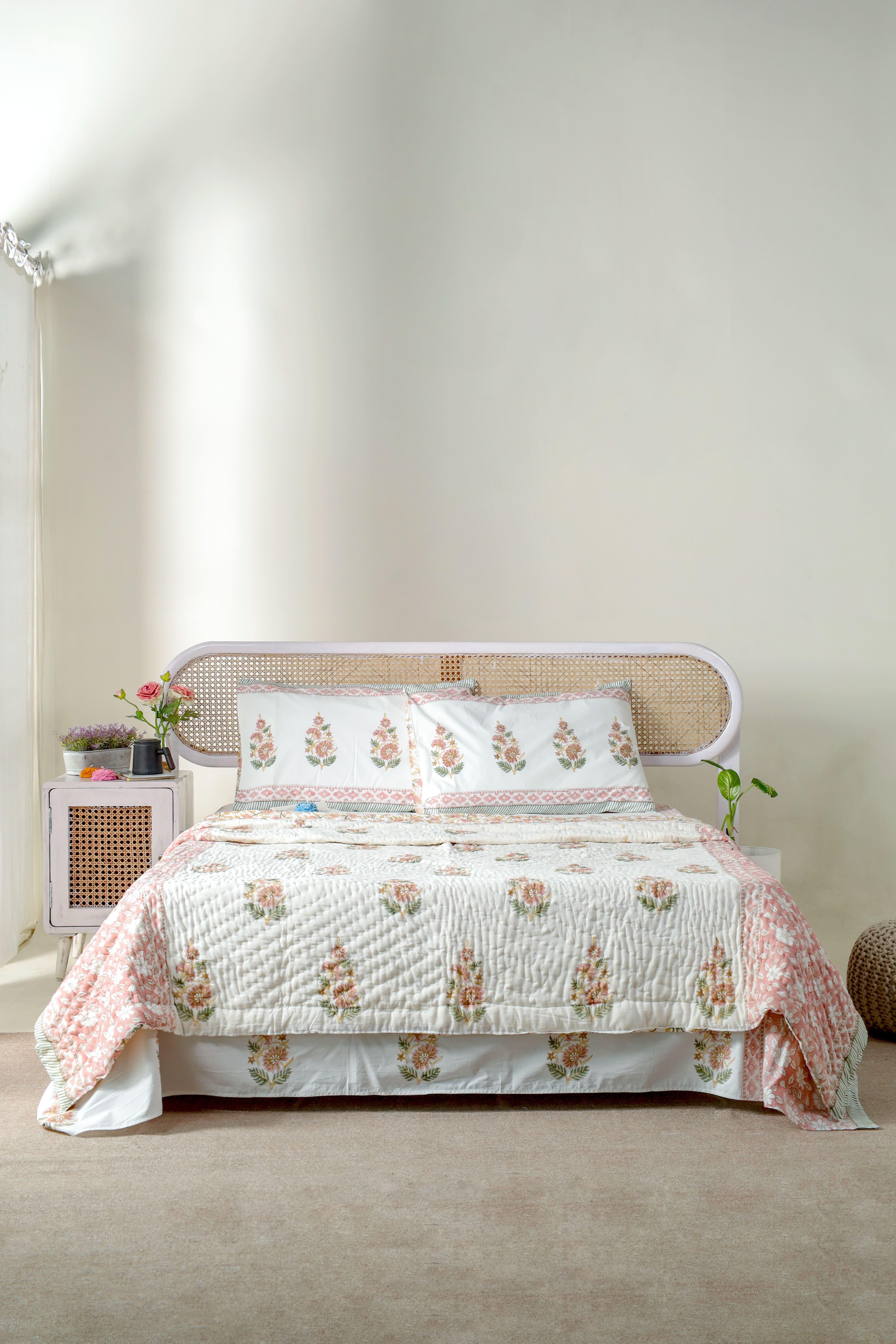 MYSORE HAND BLOCK PRINTED CURTAINS