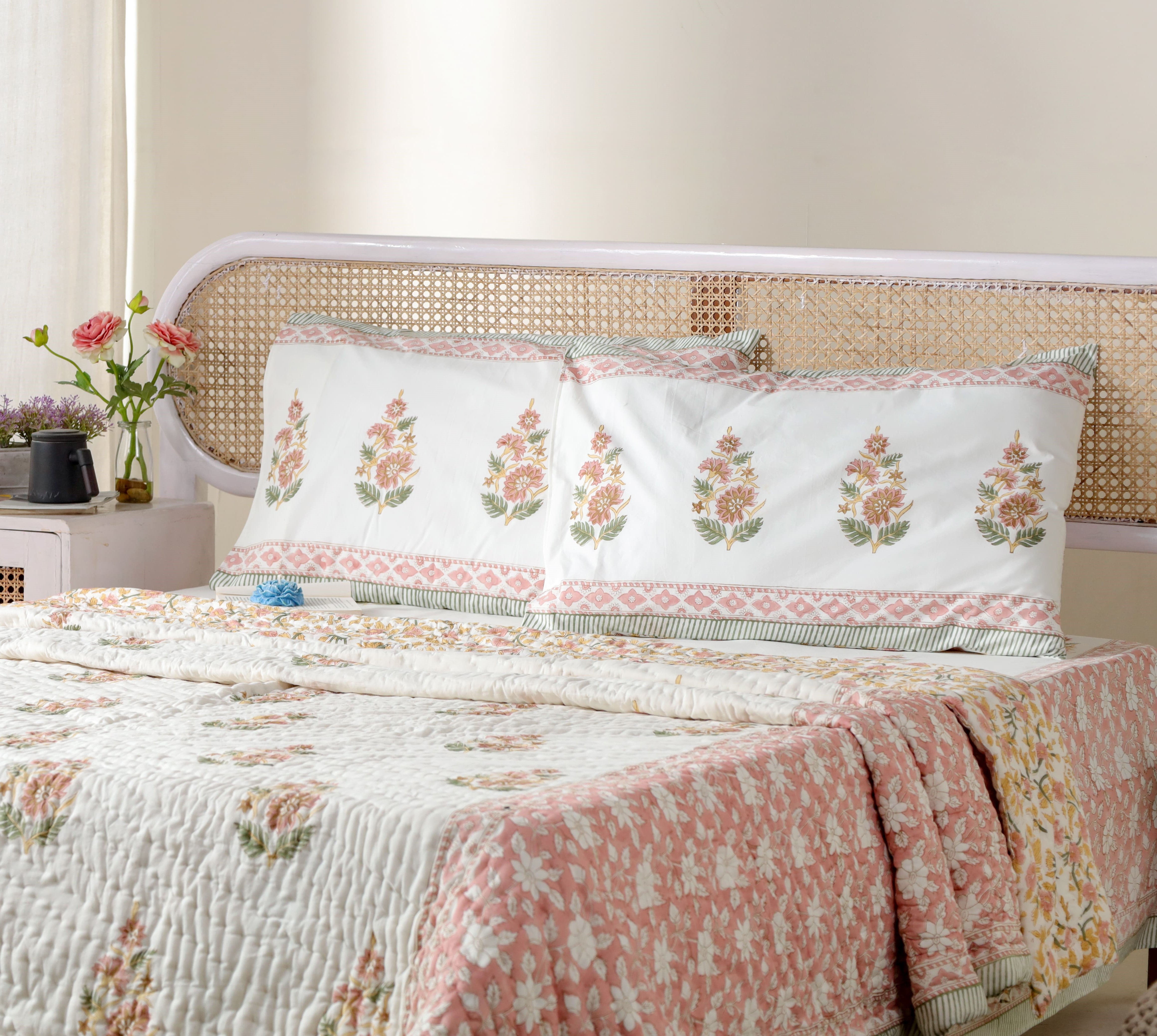 MYSORE HAND BLOCK PRINTED CURTAINS