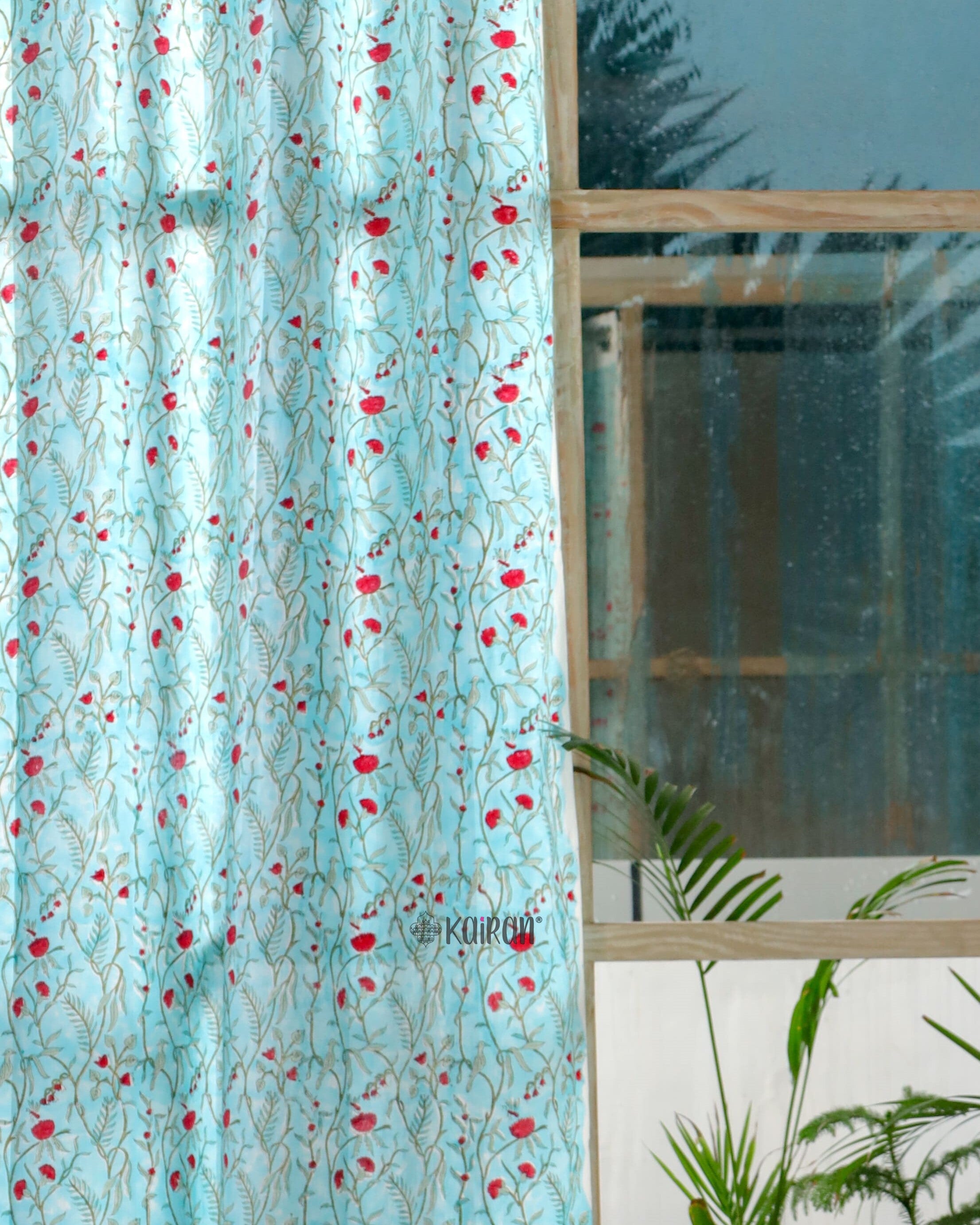 PONDICHERRY HAND BLOCK PRINTED CURTAINS