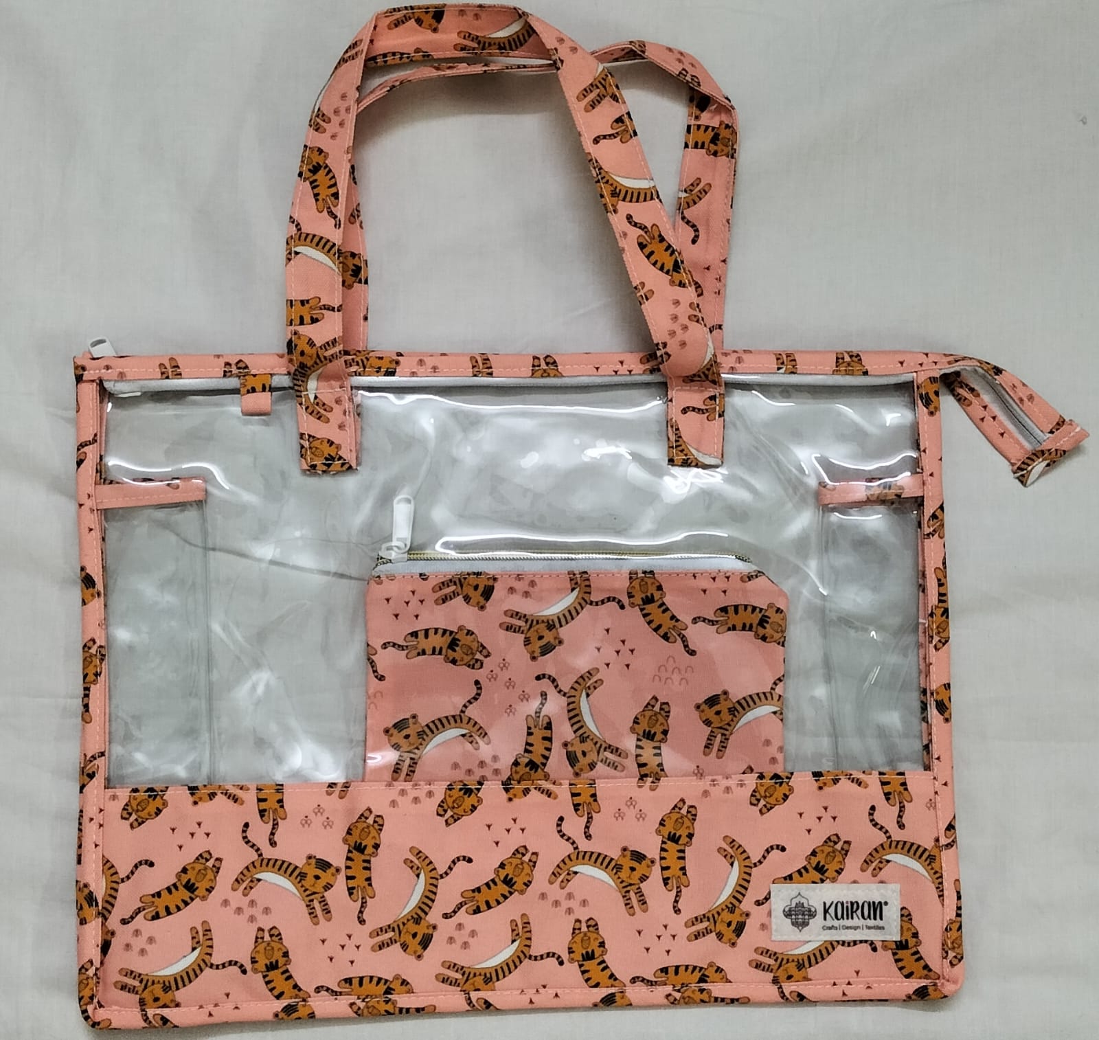 Swim/Art Little Tigress Print Personalised Bag