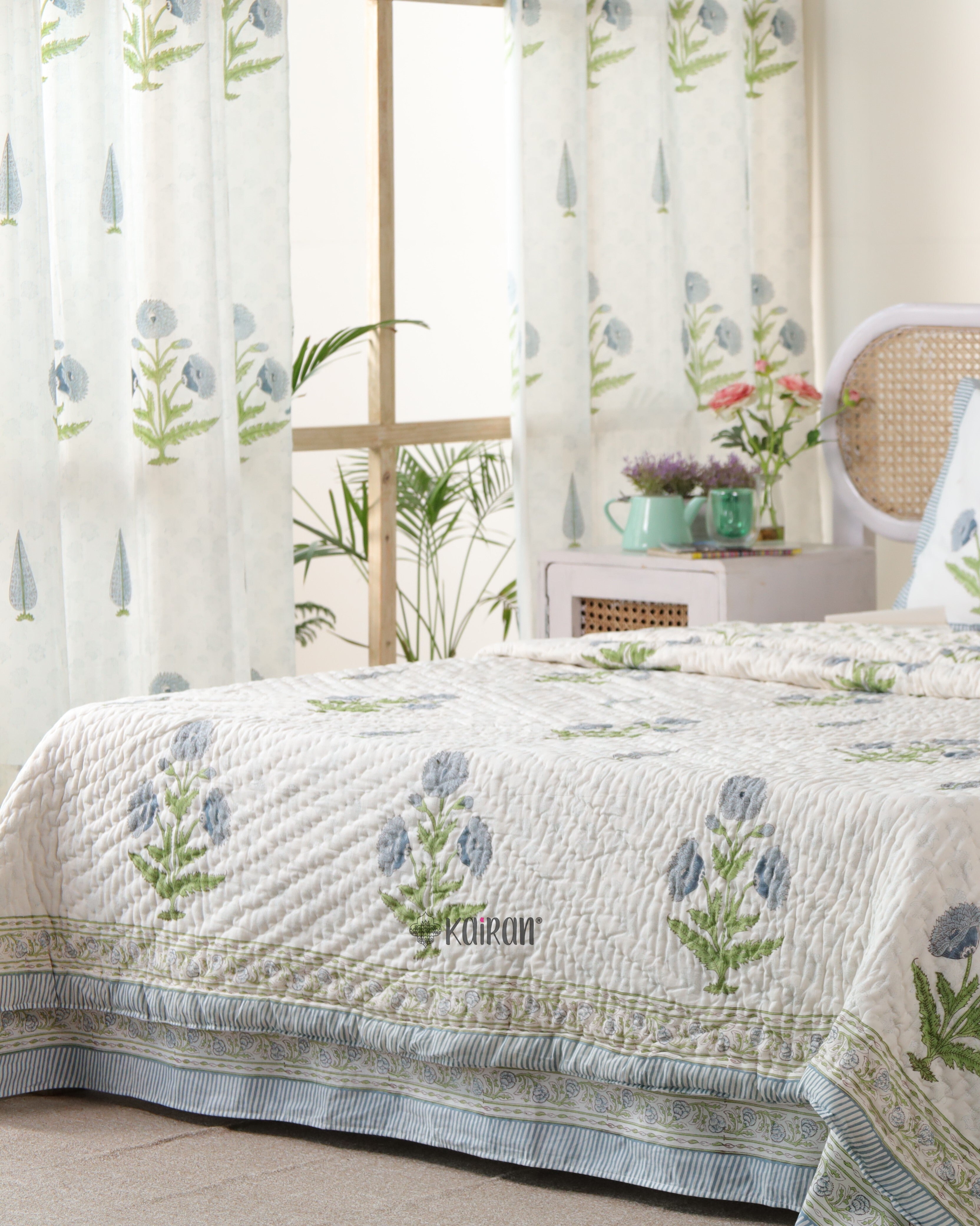UDAIPUR HAND BLOCK PRINTED CURTAINS
