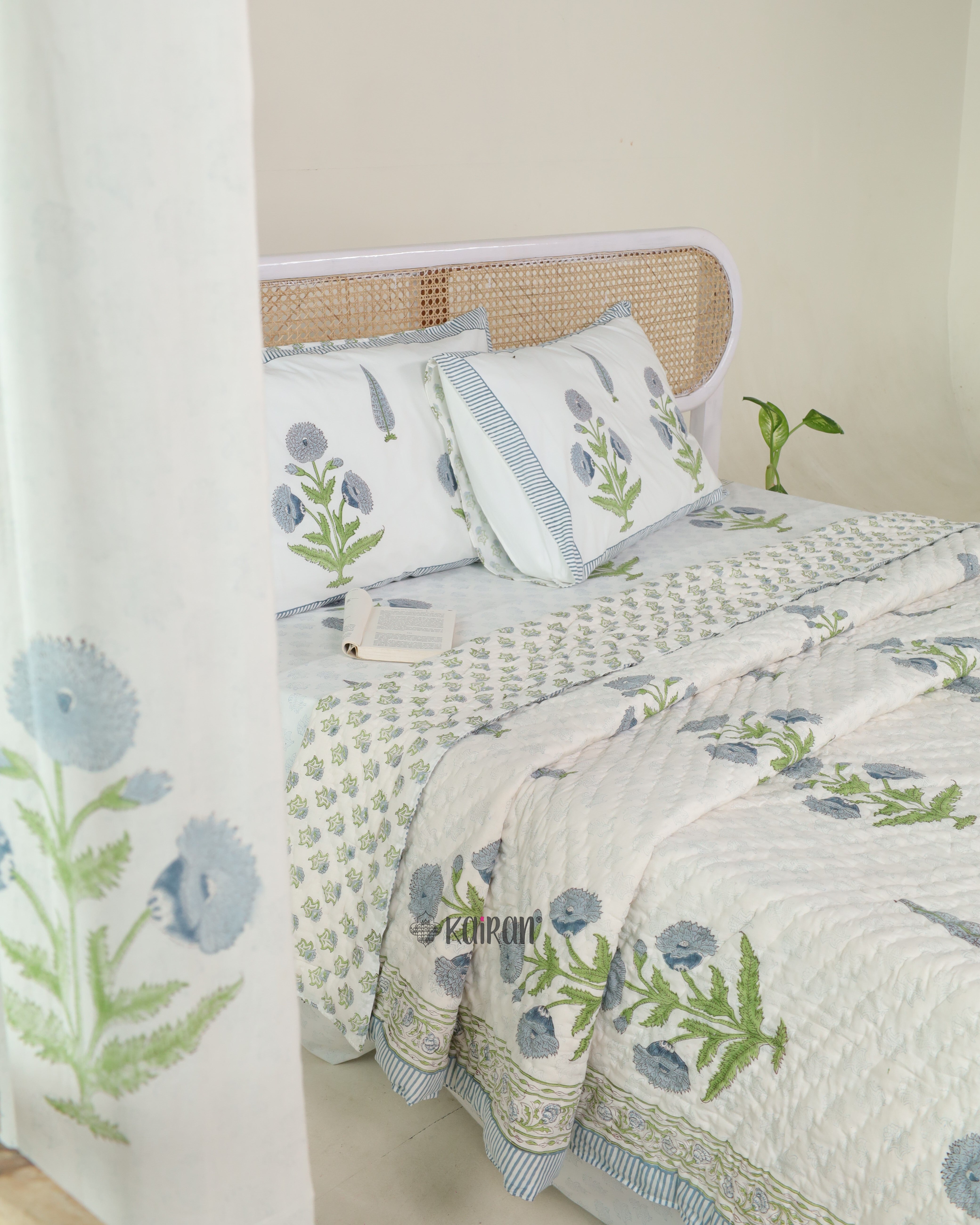 UDAIPUR HAND BLOCK PRINTED CURTAINS