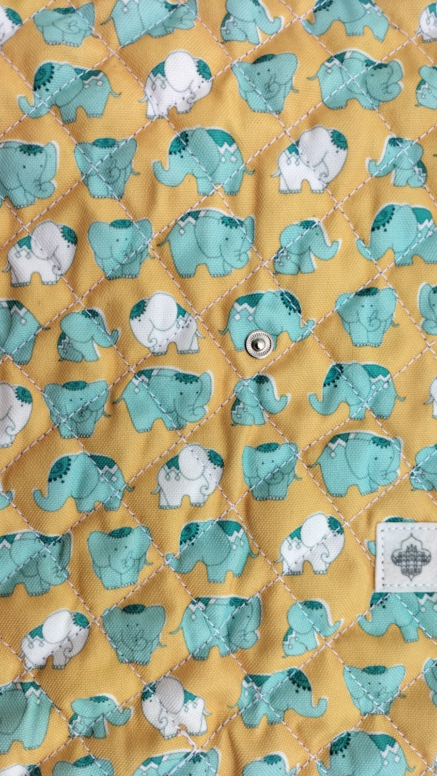 DIAPER CHANGING MAT ELEPHANT PRINT