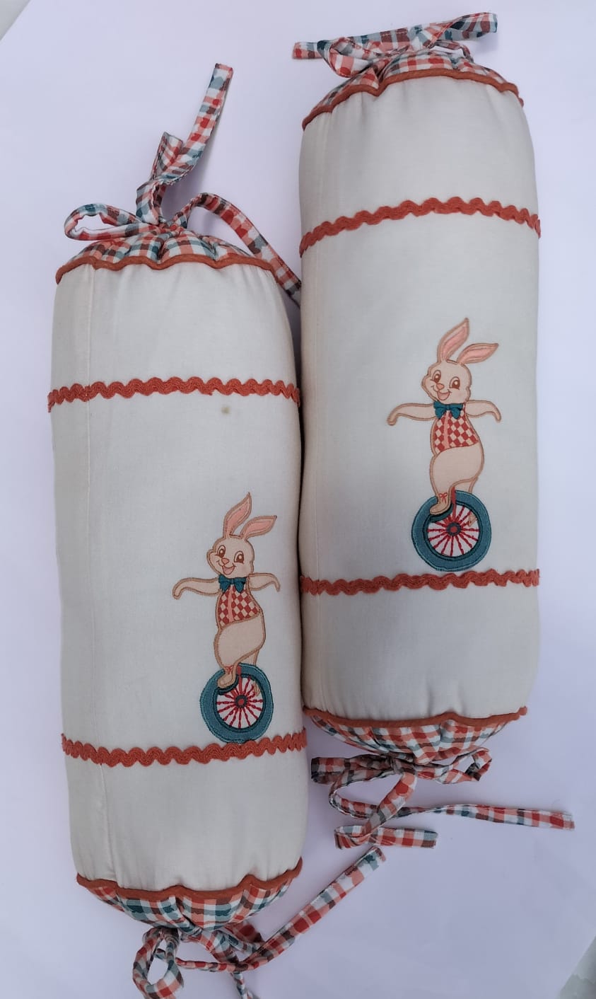 THE CIRCUS BUNNY BOLSTERS