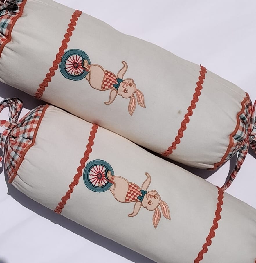 THE CIRCUS BUNNY BOLSTERS