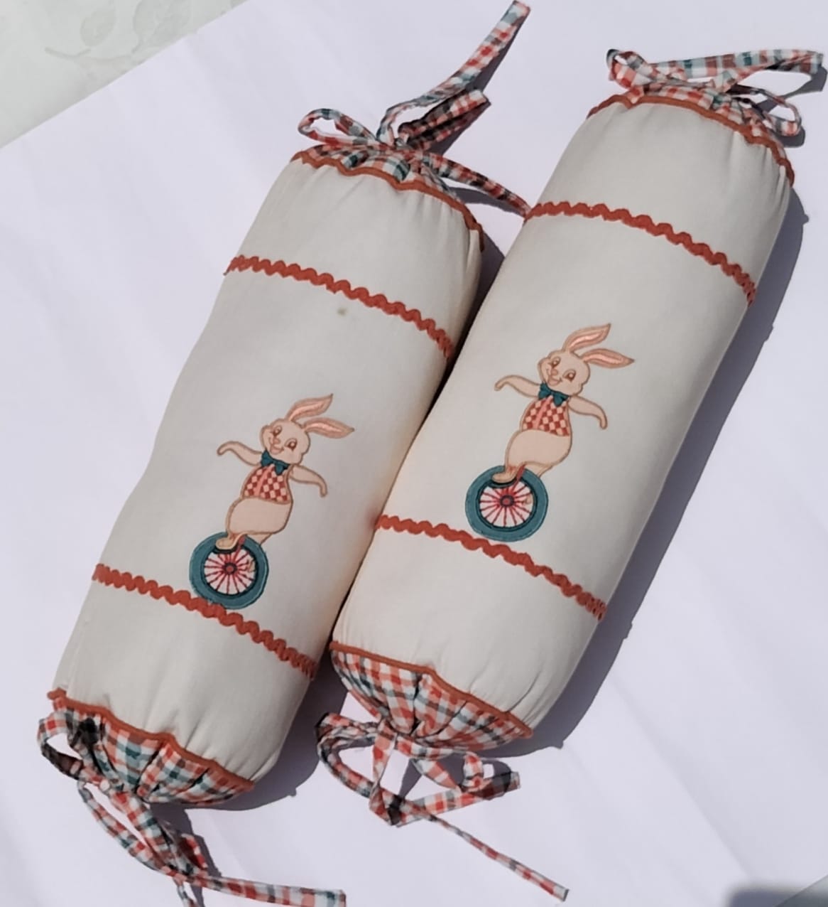 THE CIRCUS BUNNY BOLSTERS