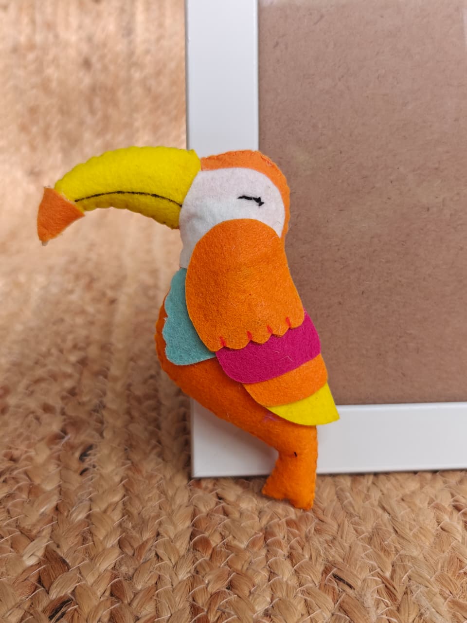Customized Photo frame with toucan